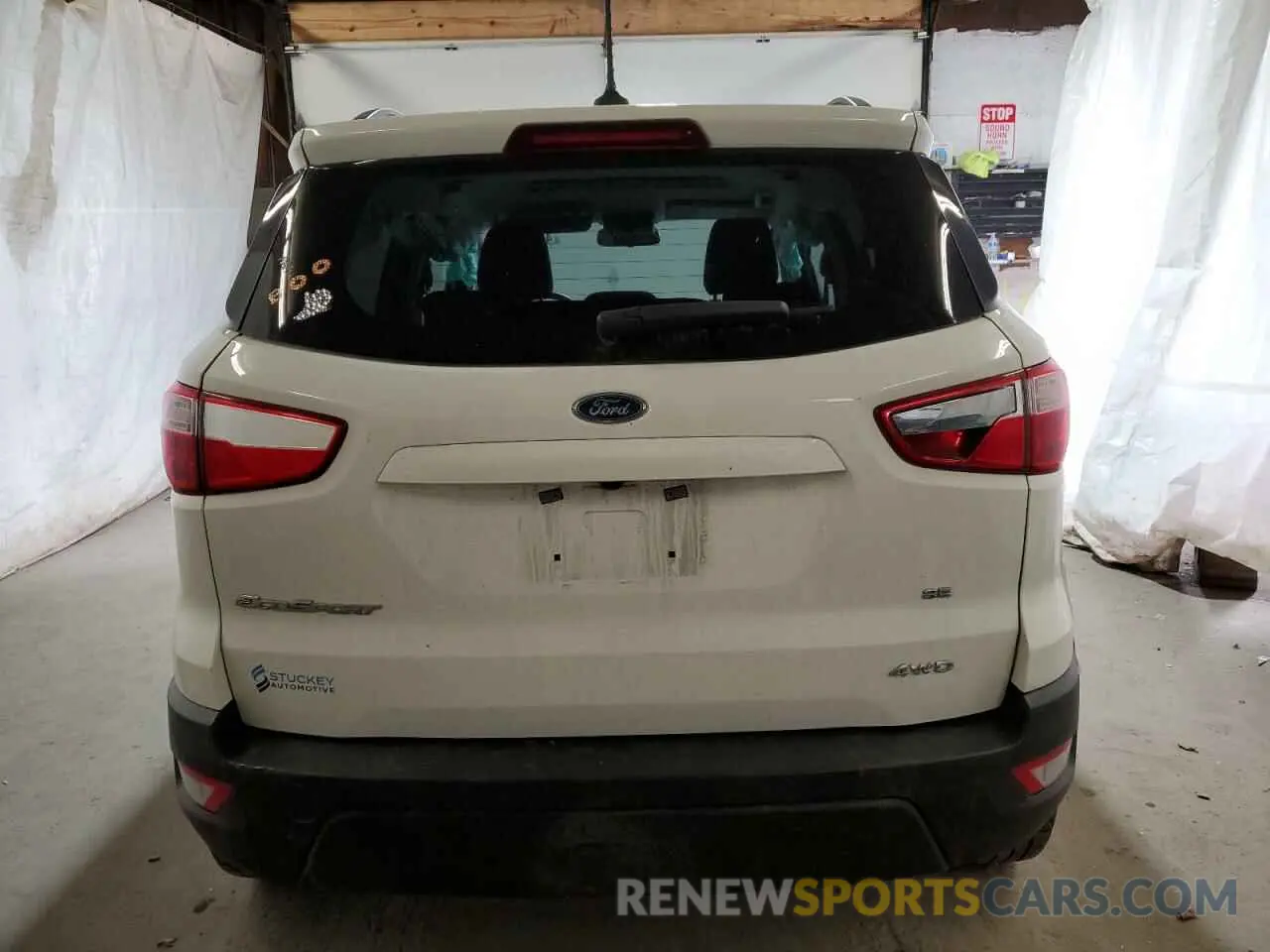 6 Photograph of a damaged car MAJ6S3GL5KC298347 FORD ECOSPORT 2019