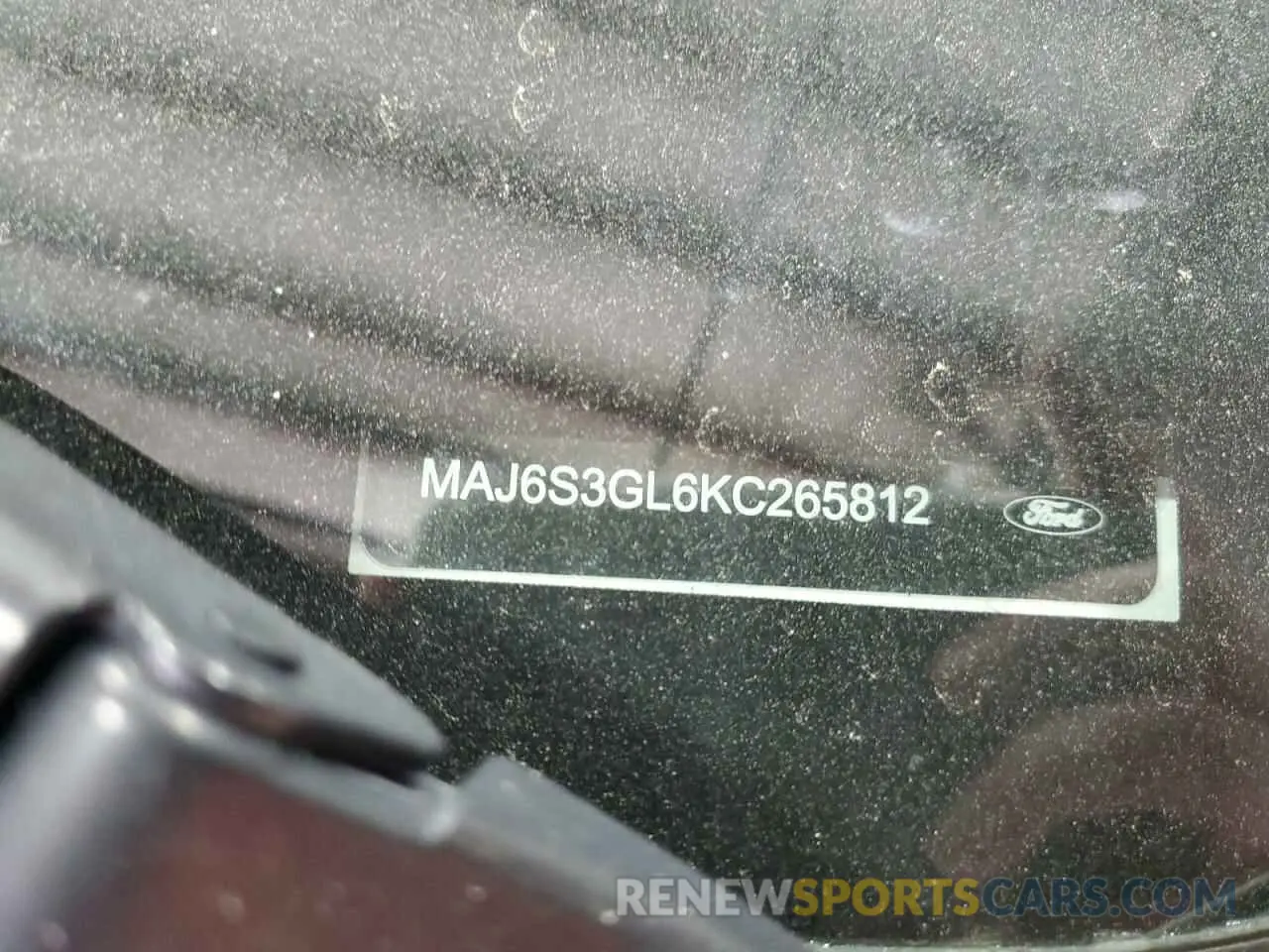14 Photograph of a damaged car MAJ6S3GL6KC265812 FORD ECOSPORT 2019
