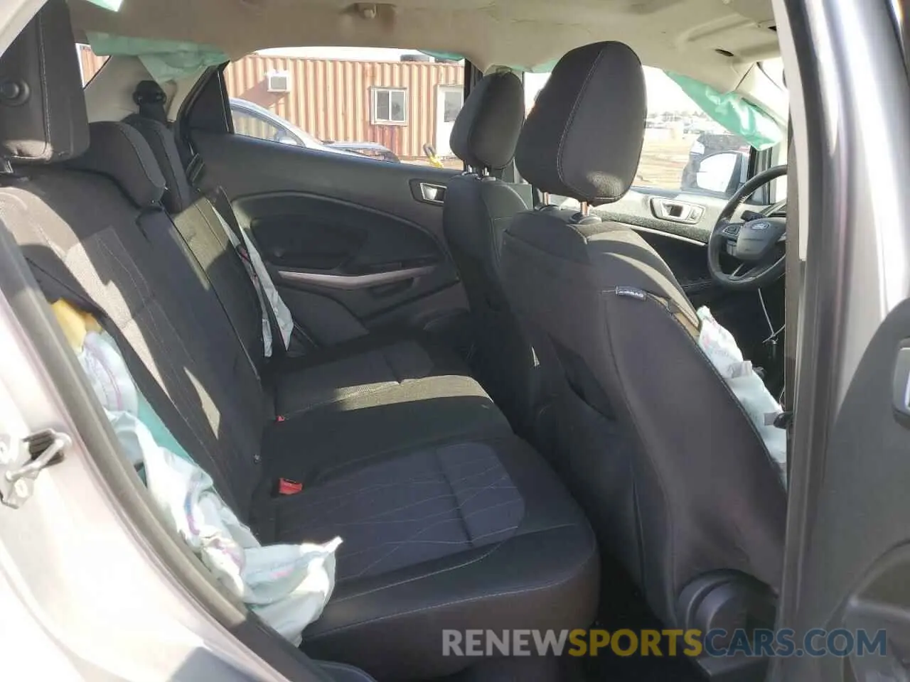 10 Photograph of a damaged car MAJ6S3GL6KC284943 FORD ECOSPORT 2019