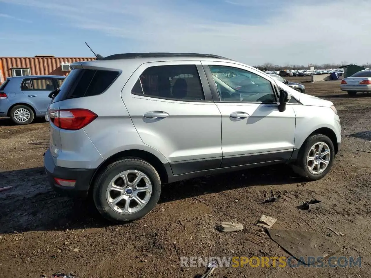 3 Photograph of a damaged car MAJ6S3GL6KC284943 FORD ECOSPORT 2019