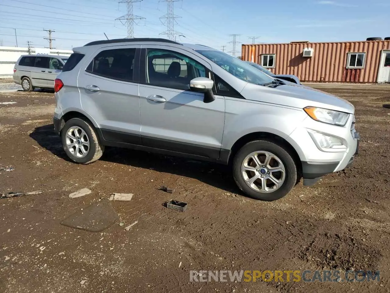 4 Photograph of a damaged car MAJ6S3GL6KC284943 FORD ECOSPORT 2019