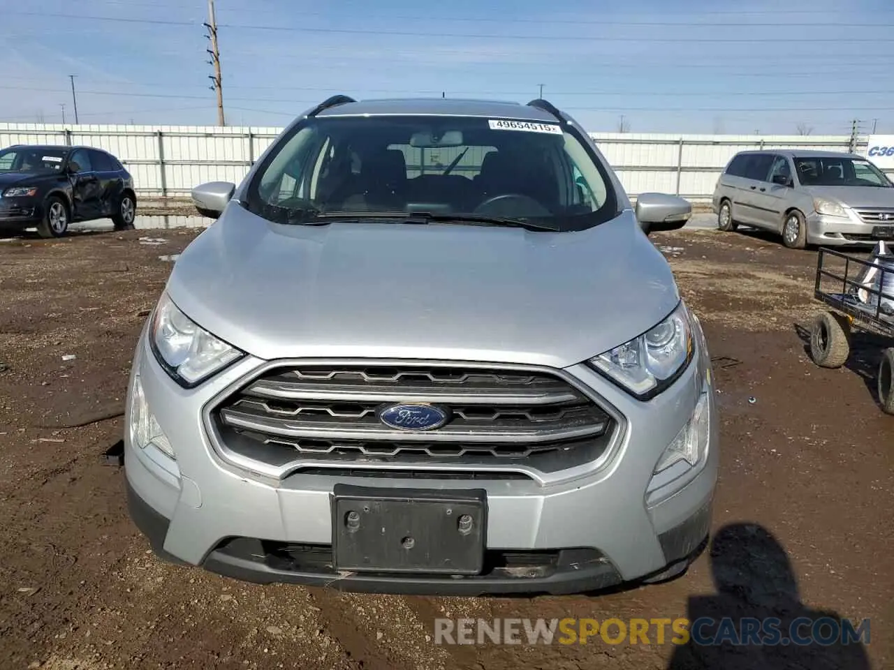 5 Photograph of a damaged car MAJ6S3GL6KC284943 FORD ECOSPORT 2019