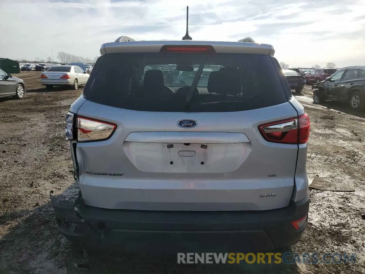 6 Photograph of a damaged car MAJ6S3GL6KC284943 FORD ECOSPORT 2019