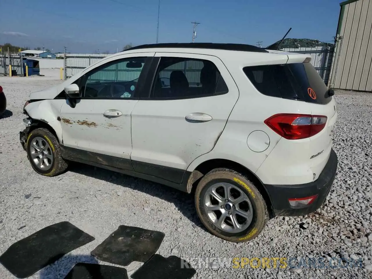 2 Photograph of a damaged car MAJ6S3GL7KC266936 FORD ECOSPORT 2019