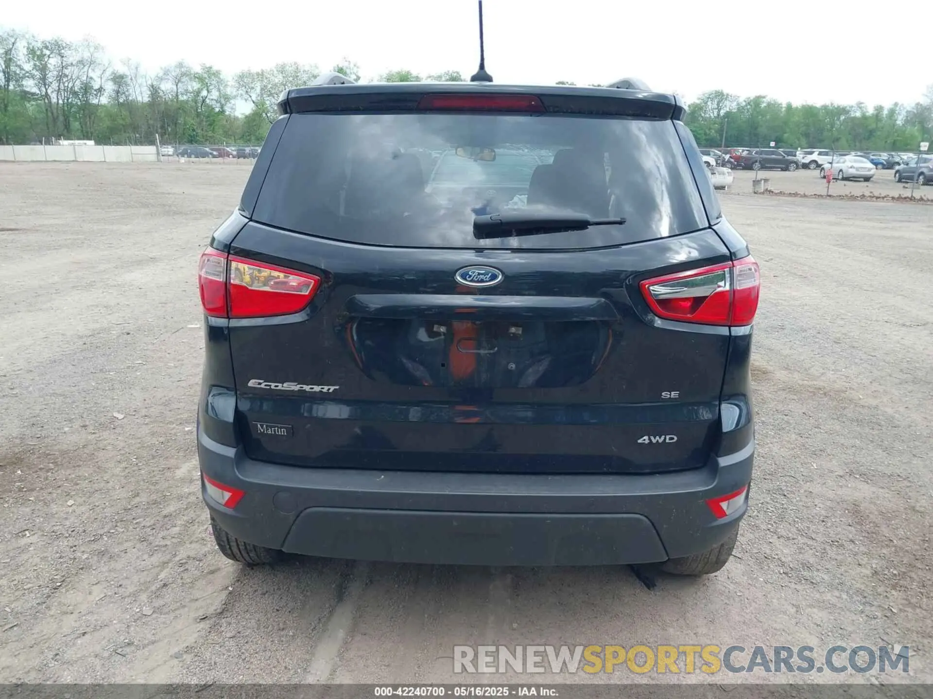17 Photograph of a damaged car MAJ6S3GL7KC267004 FORD ECOSPORT 2019
