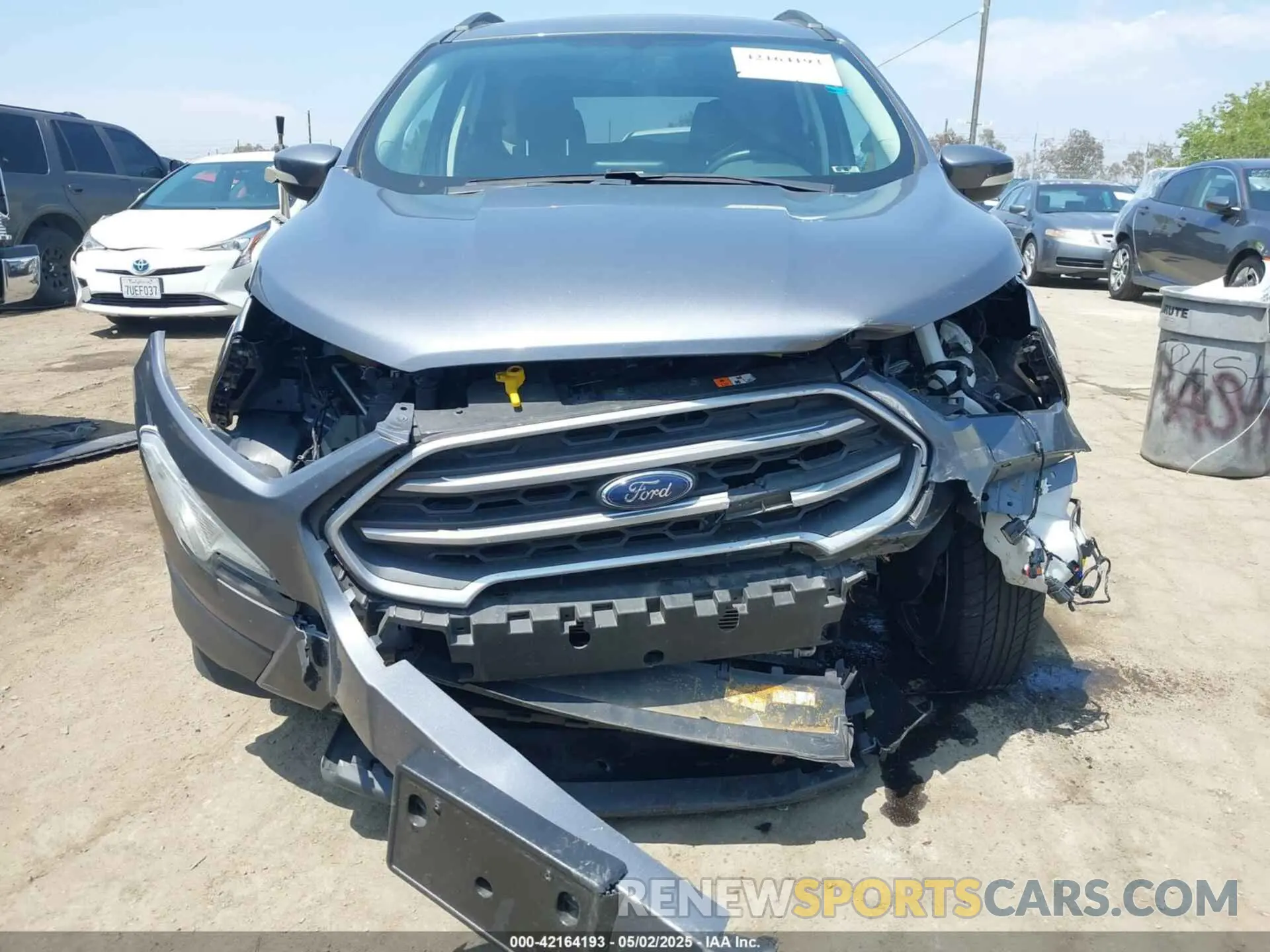 13 Photograph of a damaged car MAJ6S3GL7KC290511 FORD ECOSPORT 2019