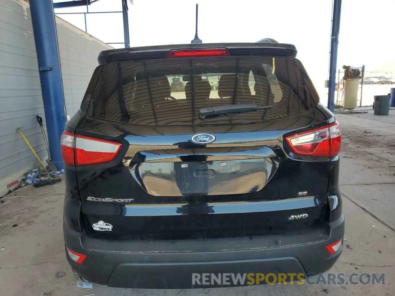 6 Photograph of a damaged car MAJ6S3GL7KC299242 FORD ECOSPORT 2019