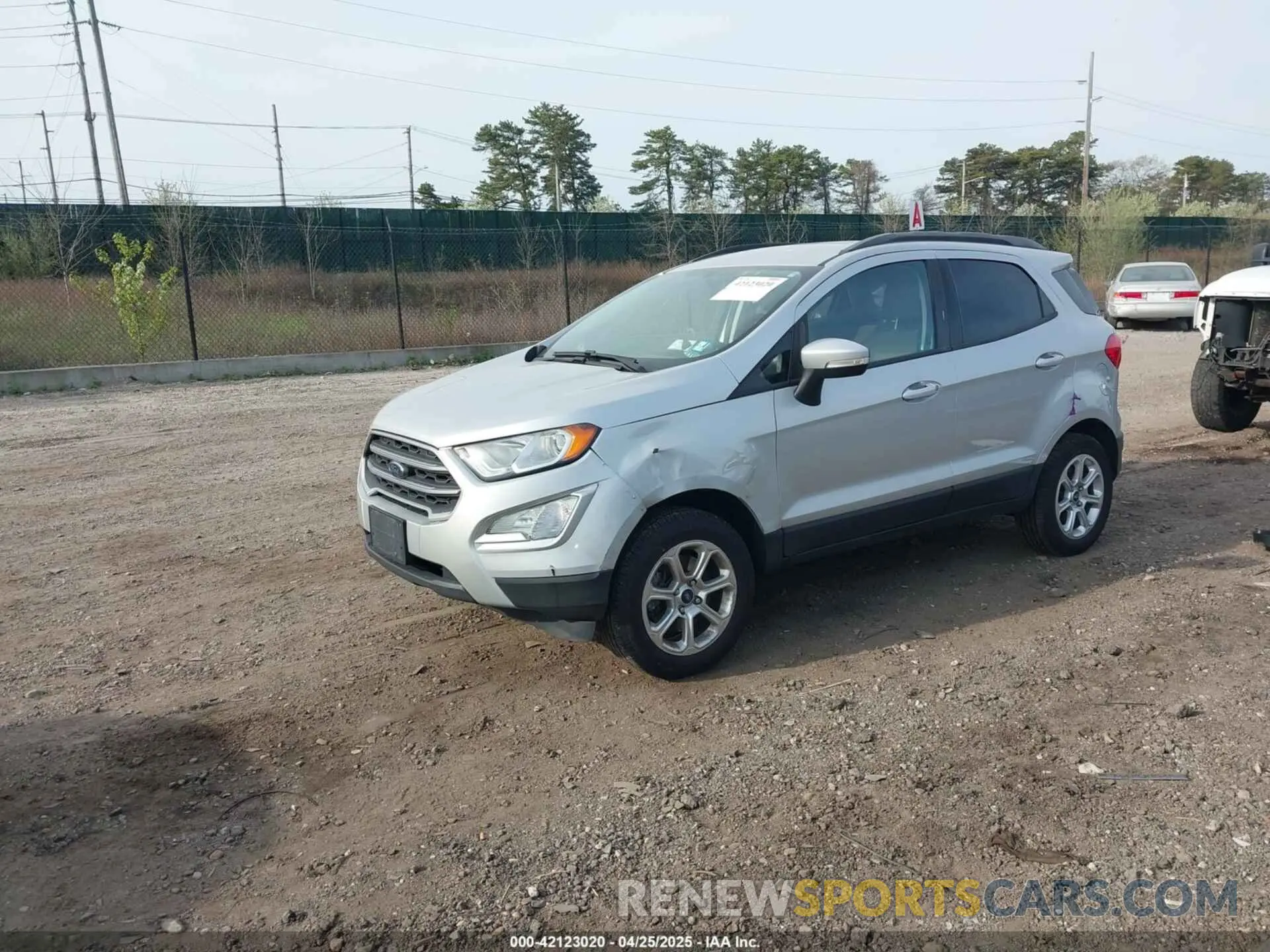 14 Photograph of a damaged car MAJ6S3GL8KC258683 FORD ECOSPORT 2019