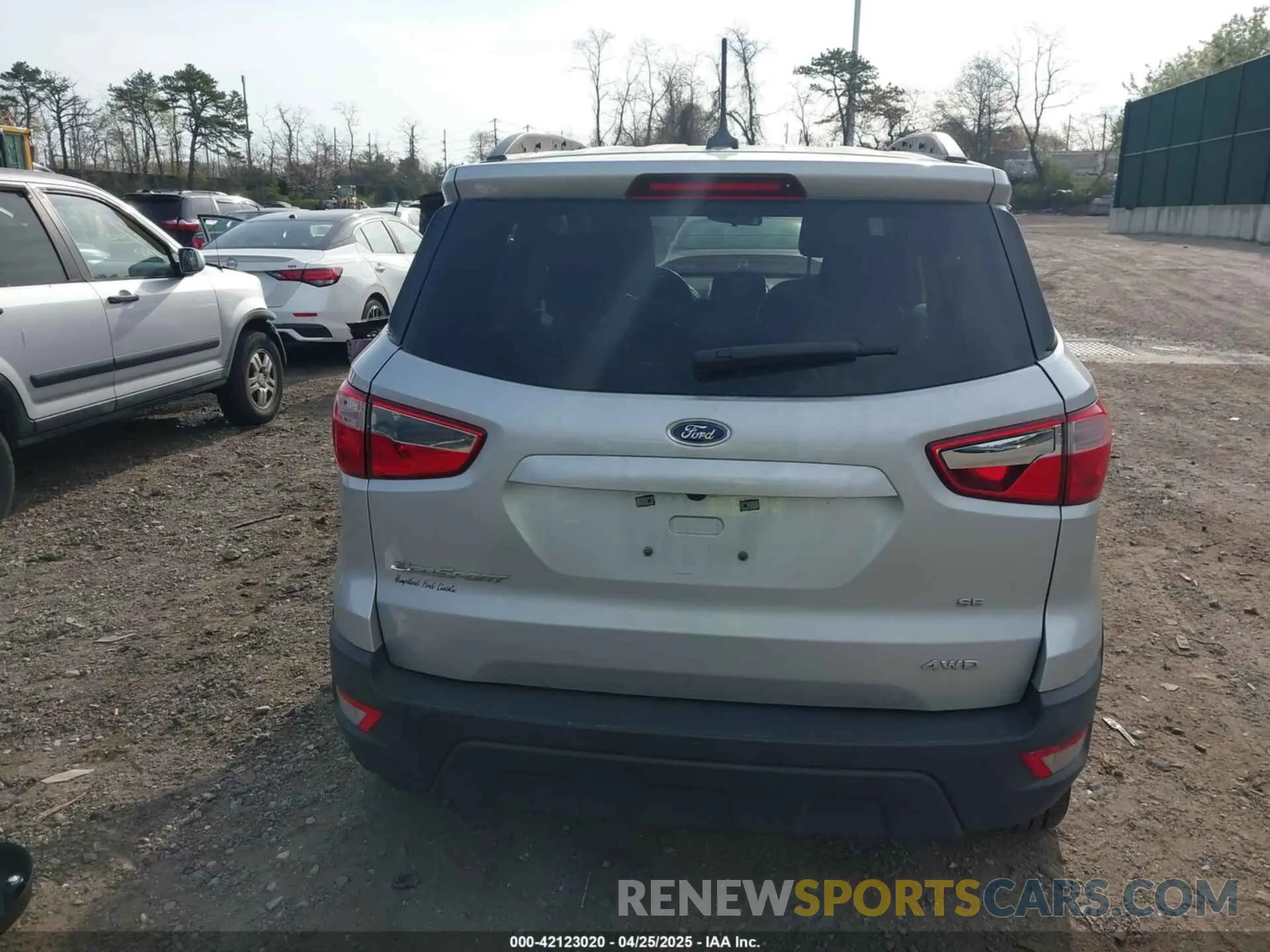 16 Photograph of a damaged car MAJ6S3GL8KC258683 FORD ECOSPORT 2019