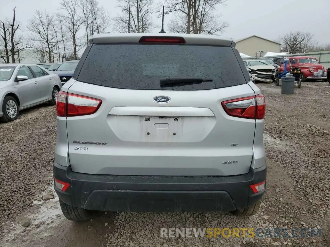 6 Photograph of a damaged car MAJ6S3GL9KC256716 FORD ECOSPORT 2019