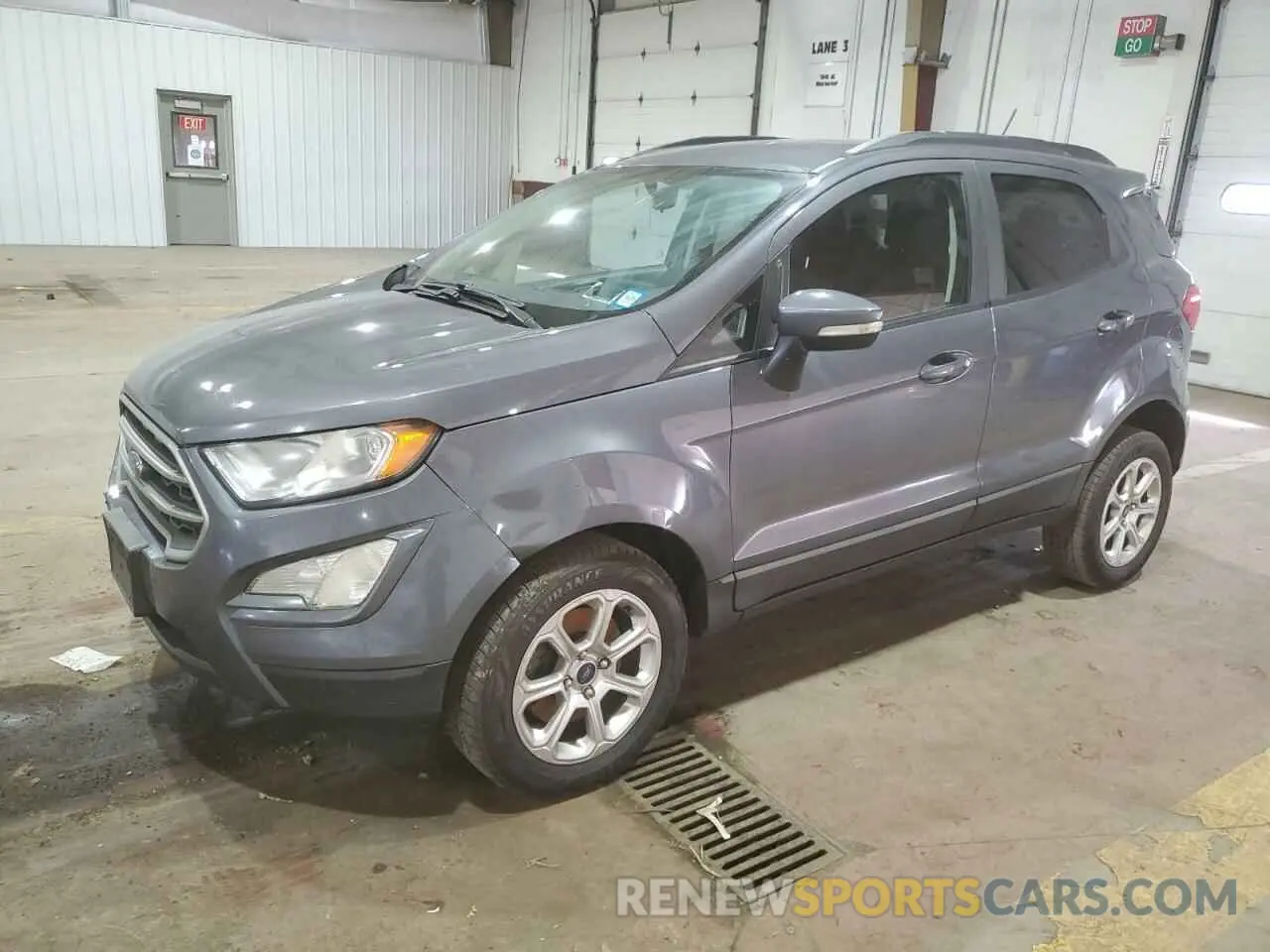 1 Photograph of a damaged car MAJ6S3GL9KC264394 FORD ECOSPORT 2019