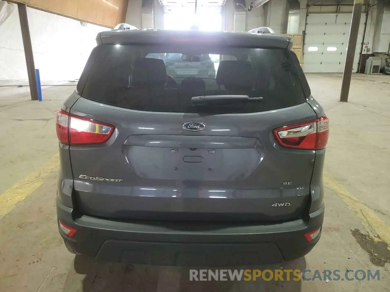 6 Photograph of a damaged car MAJ6S3GL9KC264394 FORD ECOSPORT 2019