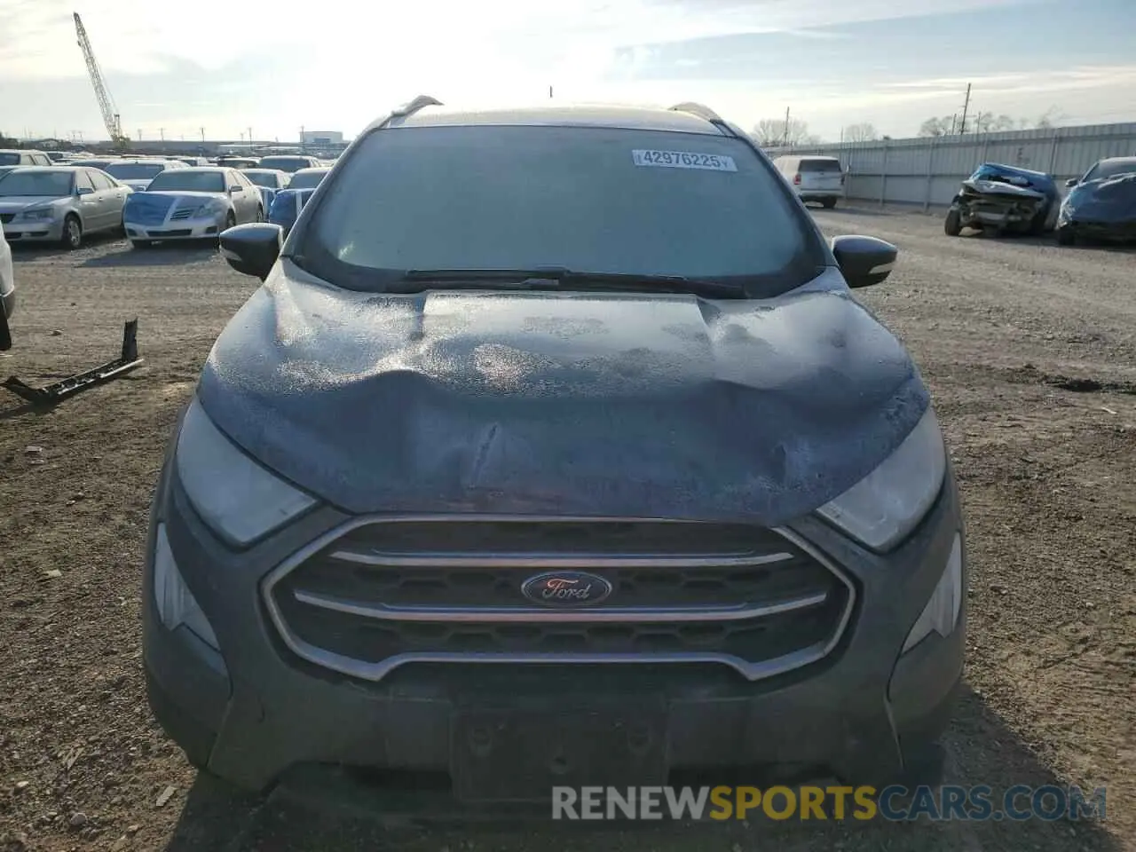 5 Photograph of a damaged car MAJ6S3GL9KC269157 FORD ECOSPORT 2019