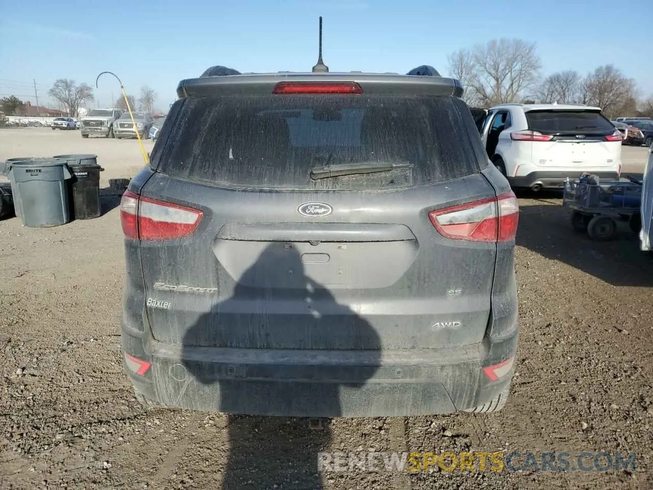 6 Photograph of a damaged car MAJ6S3GL9KC269157 FORD ECOSPORT 2019