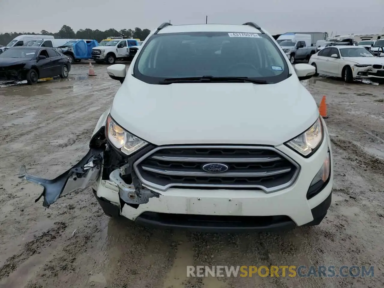5 Photograph of a damaged car MAJ6S3GL9KC270504 FORD ECOSPORT 2019