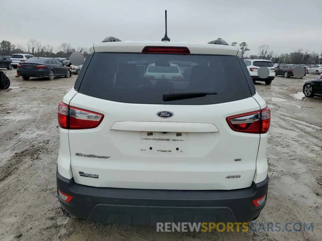 6 Photograph of a damaged car MAJ6S3GL9KC270504 FORD ECOSPORT 2019