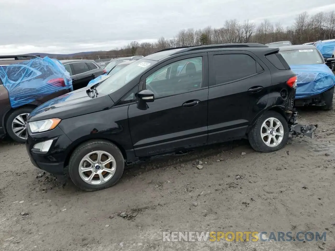 1 Photograph of a damaged car MAJ6S3GL9KC286069 FORD ECOSPORT 2019