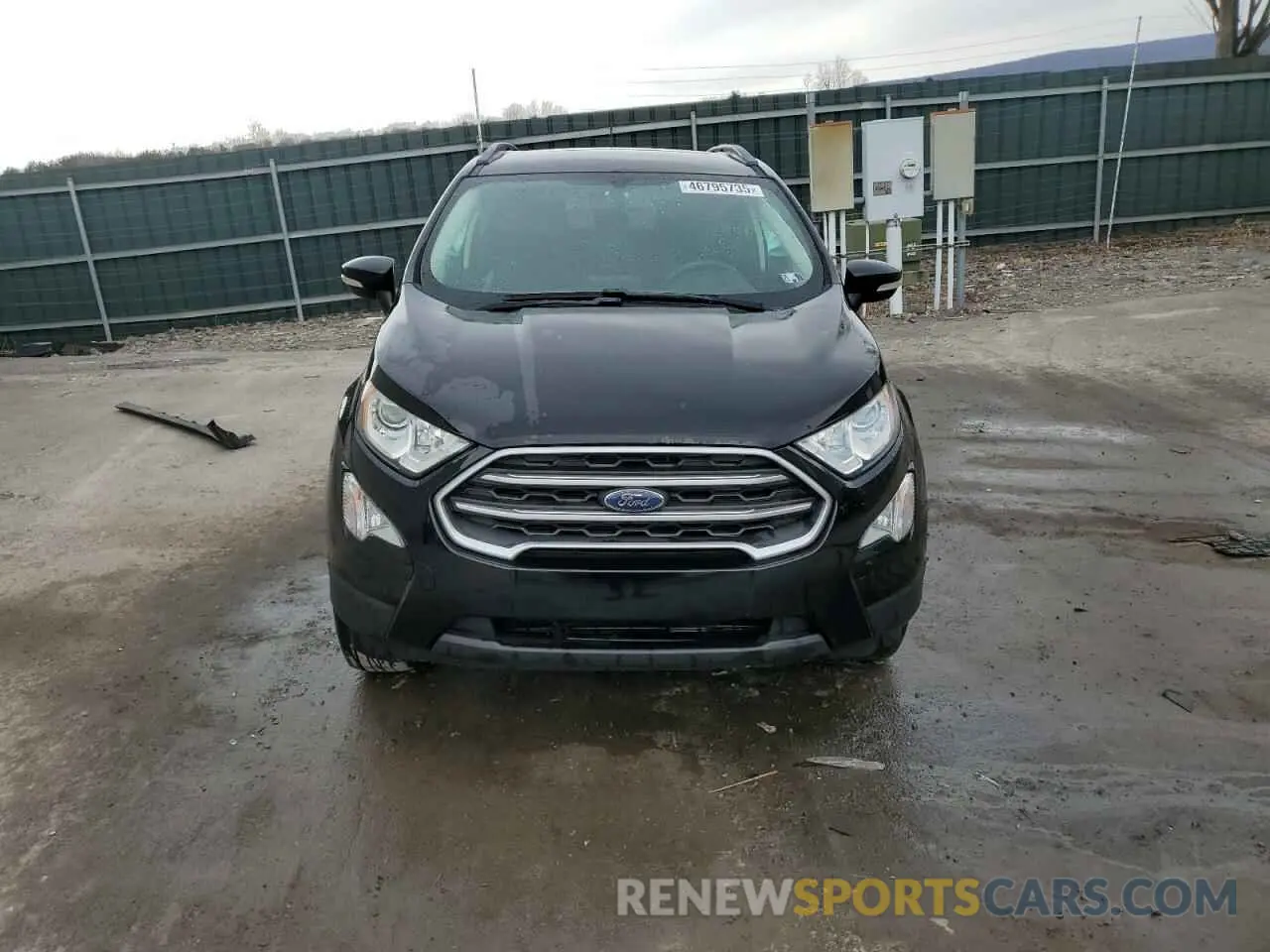 5 Photograph of a damaged car MAJ6S3GL9KC286069 FORD ECOSPORT 2019