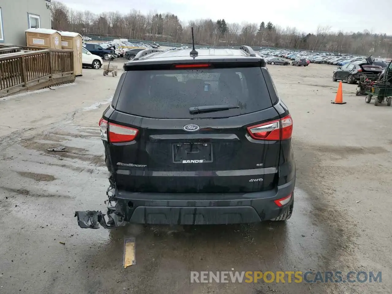 6 Photograph of a damaged car MAJ6S3GL9KC286069 FORD ECOSPORT 2019