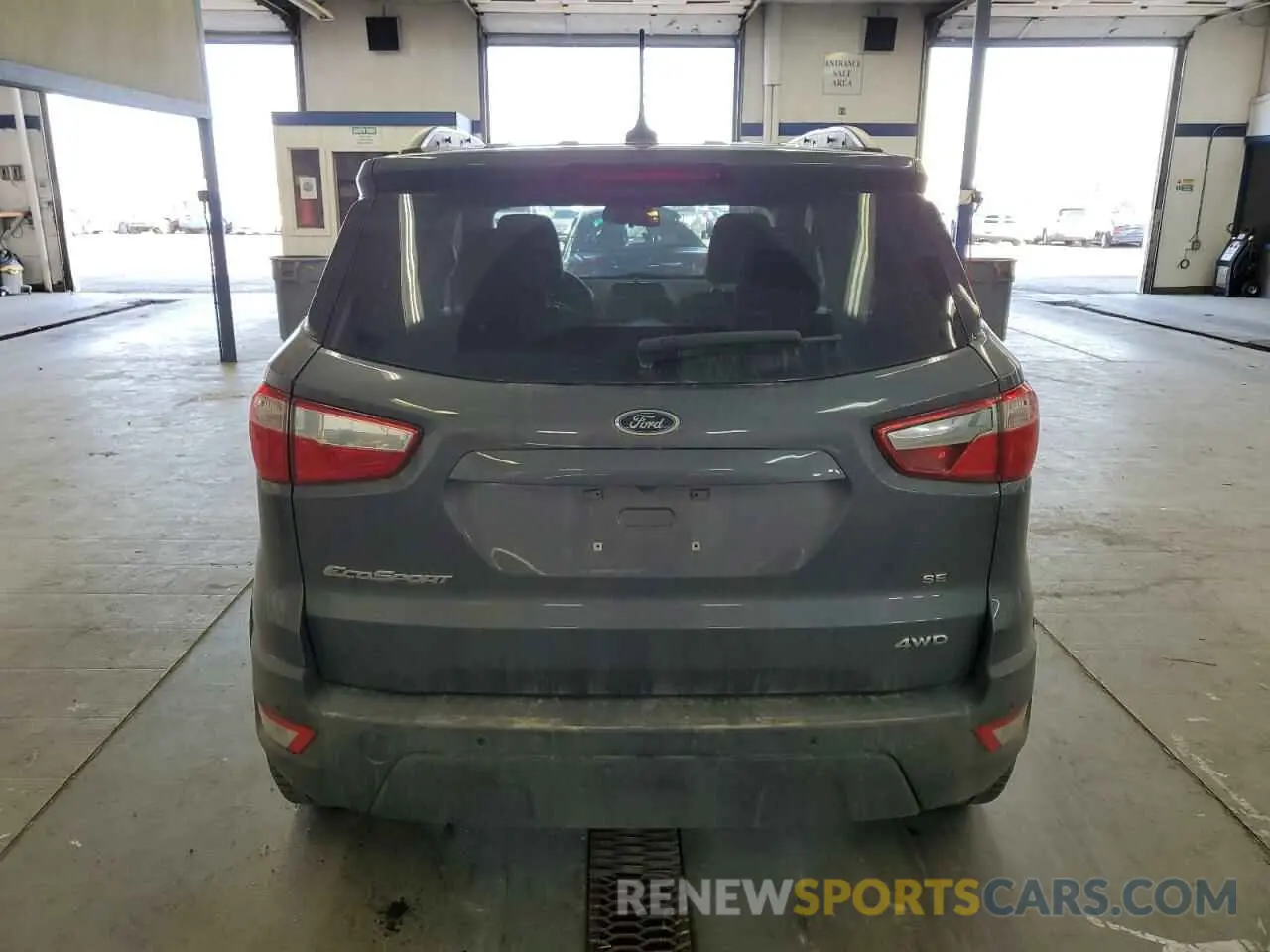 6 Photograph of a damaged car MAJ6S3GL9KC290171 FORD ECOSPORT 2019