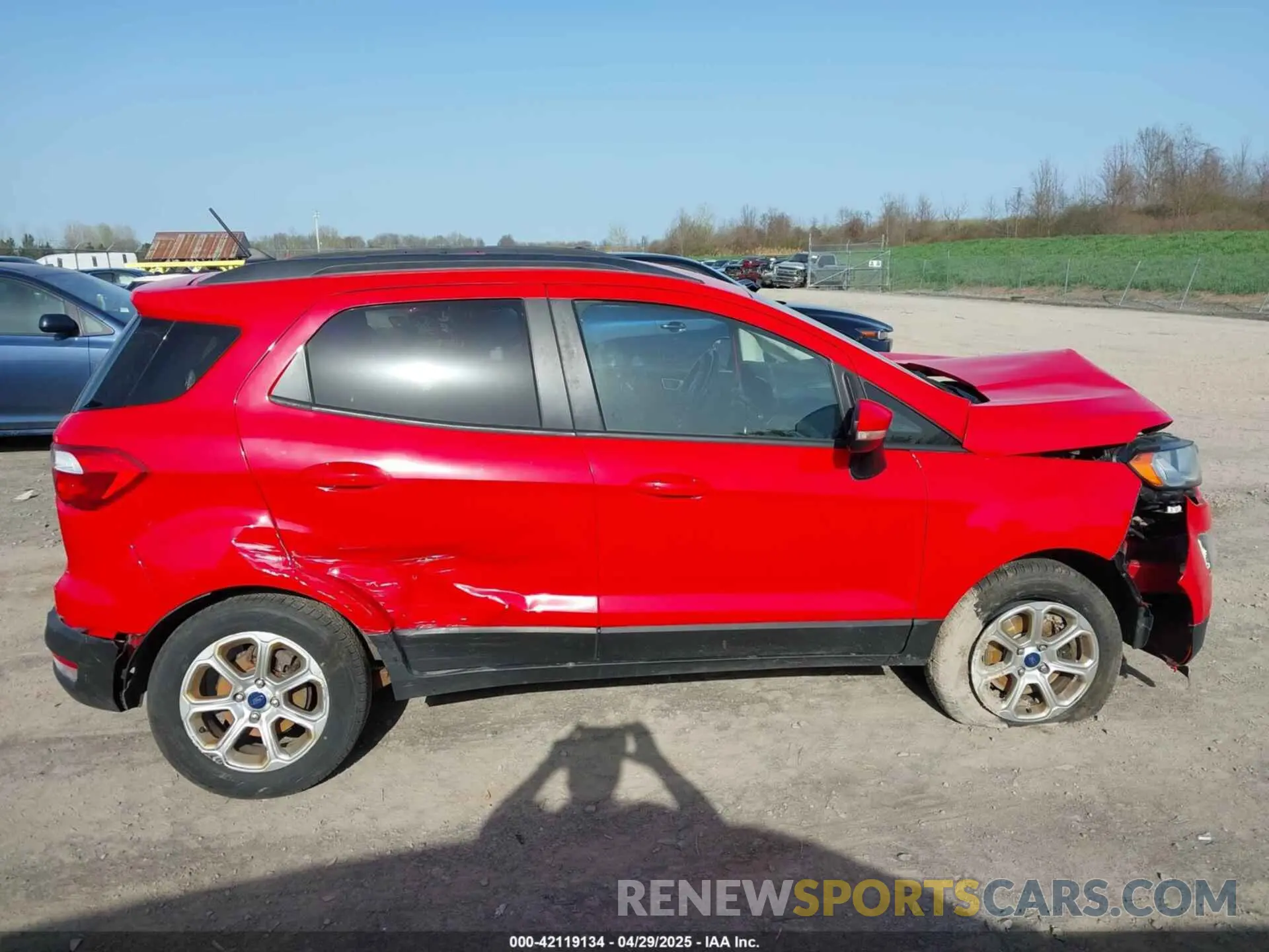 13 Photograph of a damaged car MAJ6S3GL9KC294995 FORD ECOSPORT 2019
