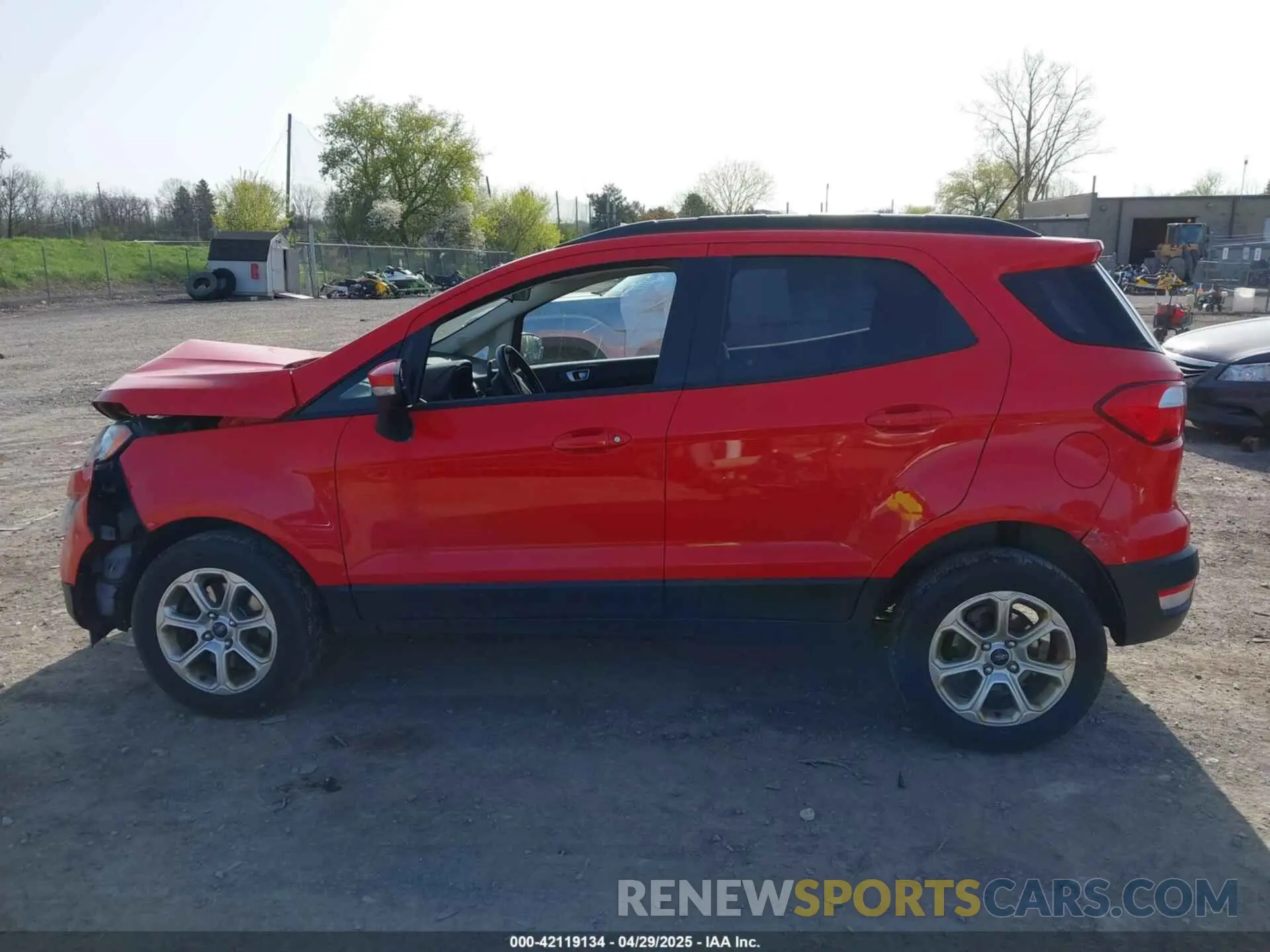 14 Photograph of a damaged car MAJ6S3GL9KC294995 FORD ECOSPORT 2019