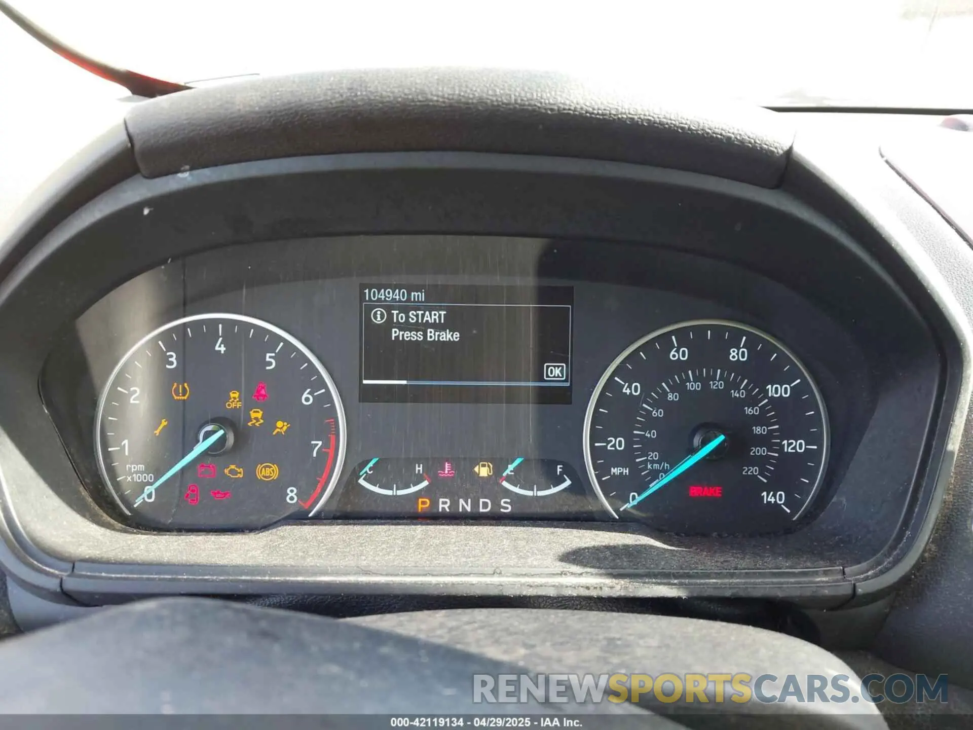 7 Photograph of a damaged car MAJ6S3GL9KC294995 FORD ECOSPORT 2019
