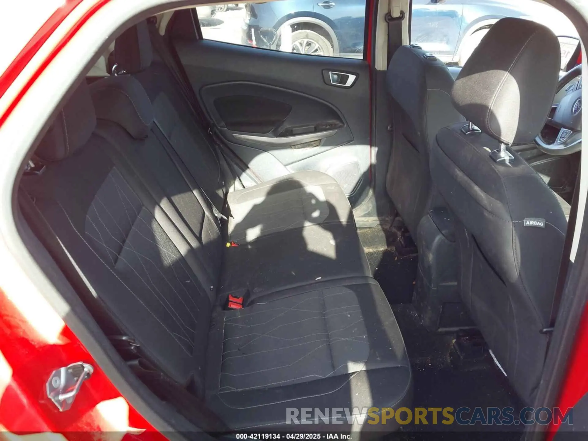8 Photograph of a damaged car MAJ6S3GL9KC294995 FORD ECOSPORT 2019