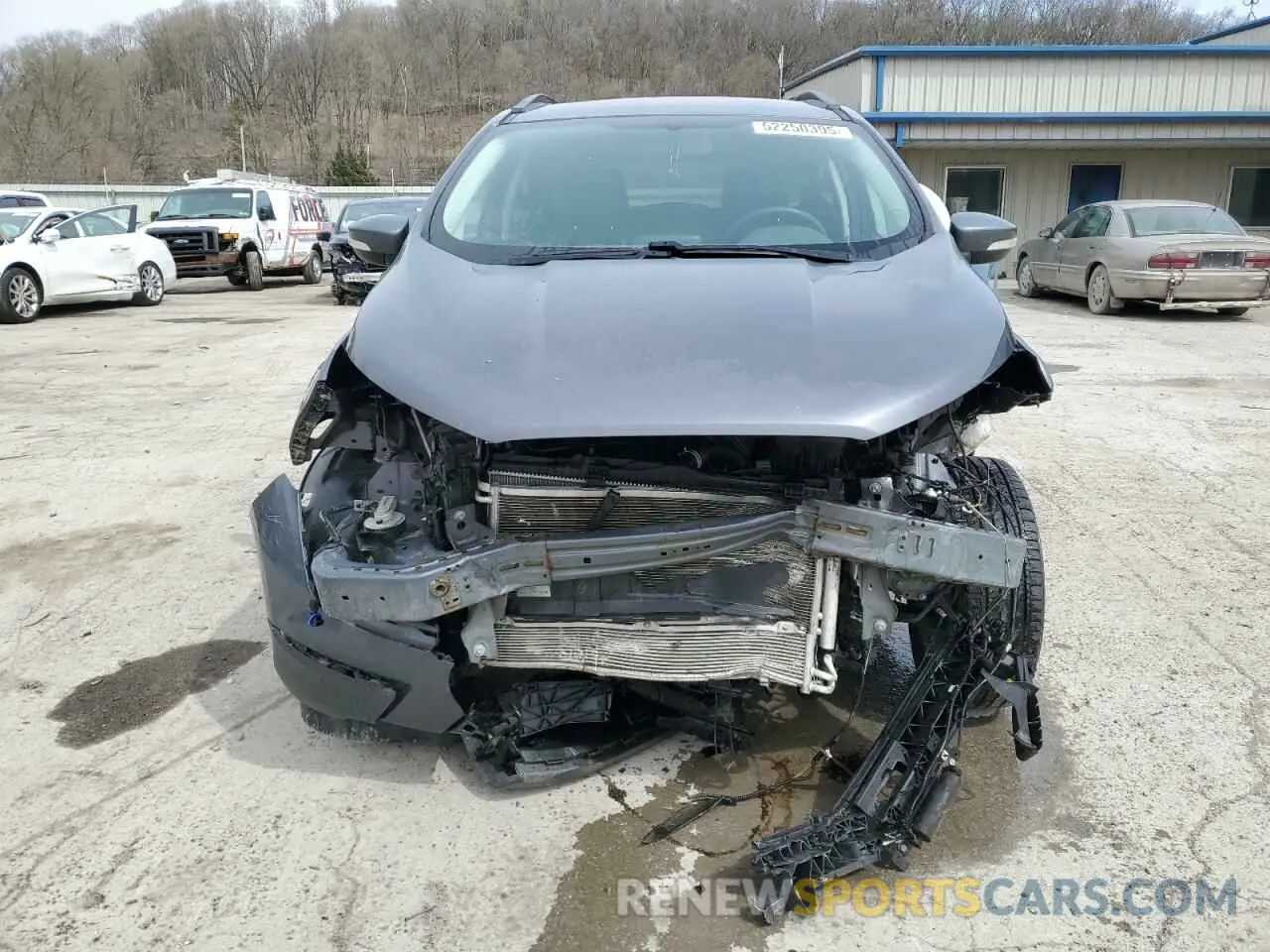 5 Photograph of a damaged car MAJ6S3GL9KC304070 FORD ECOSPORT 2019