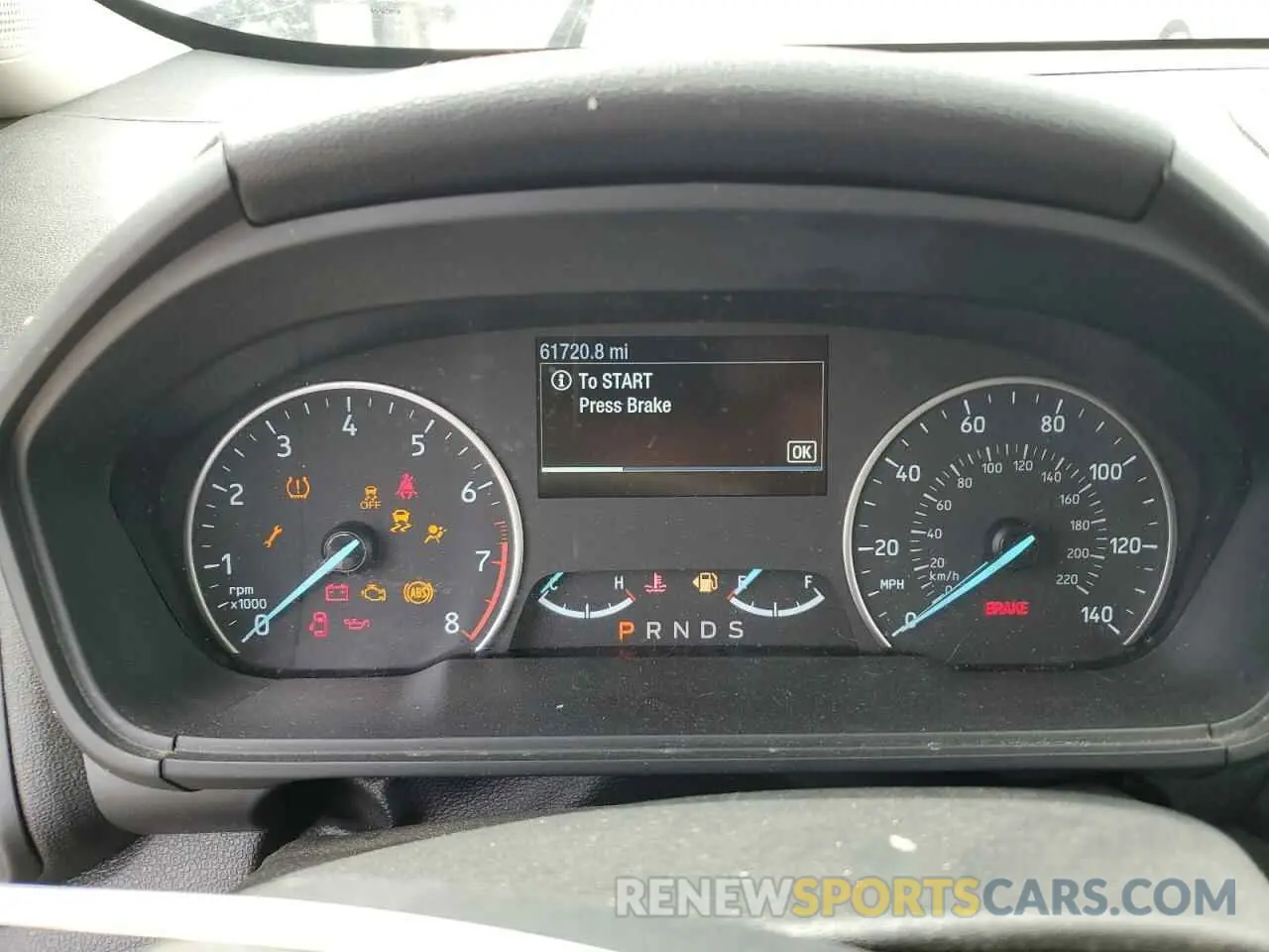 9 Photograph of a damaged car MAJ6S3GL9KC304070 FORD ECOSPORT 2019