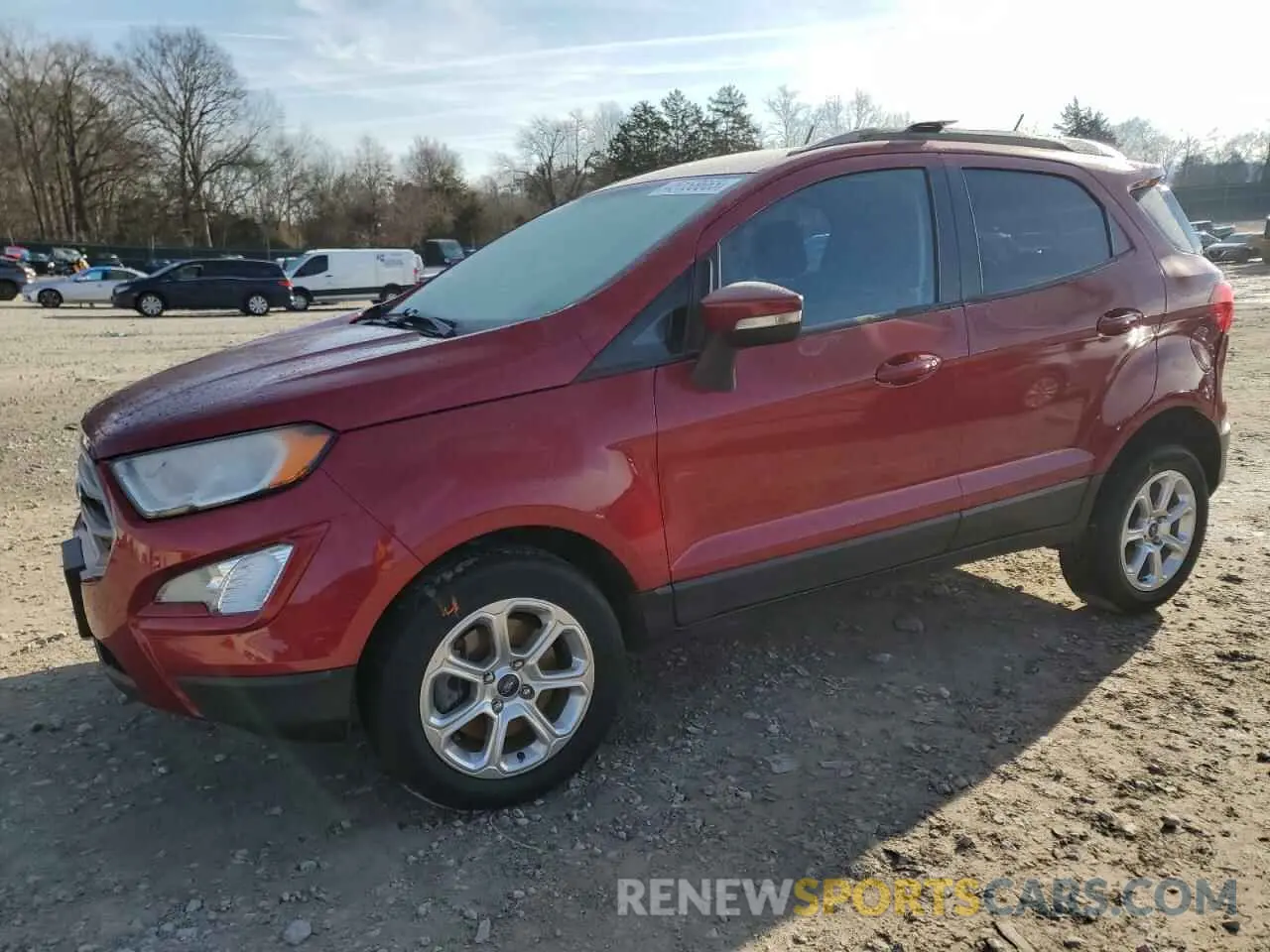 1 Photograph of a damaged car MAJ6S3GLXKC253792 FORD ECOSPORT 2019