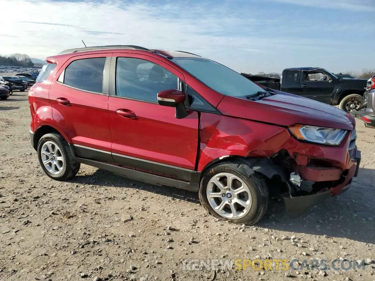 4 Photograph of a damaged car MAJ6S3GLXKC253792 FORD ECOSPORT 2019