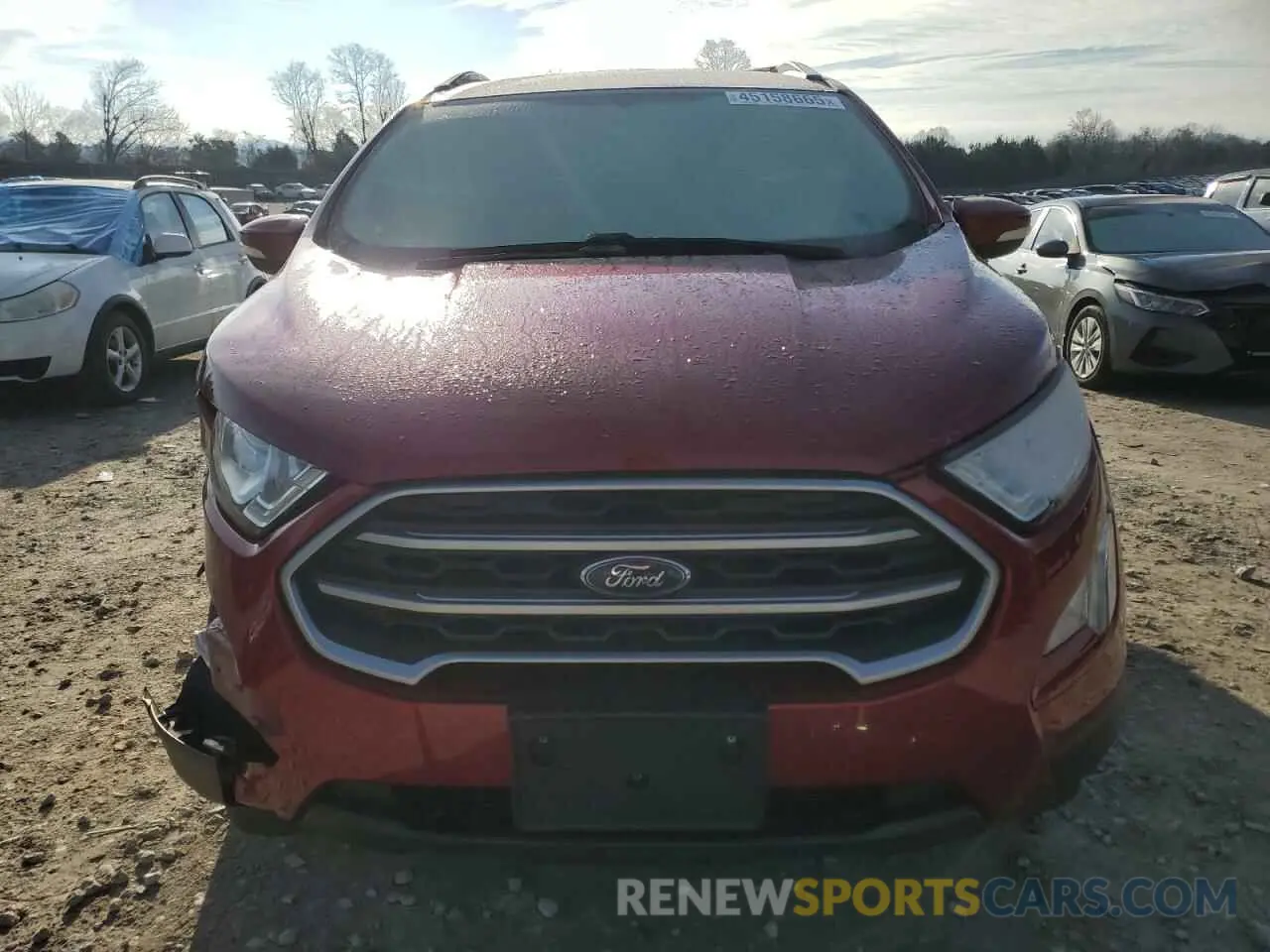 5 Photograph of a damaged car MAJ6S3GLXKC253792 FORD ECOSPORT 2019