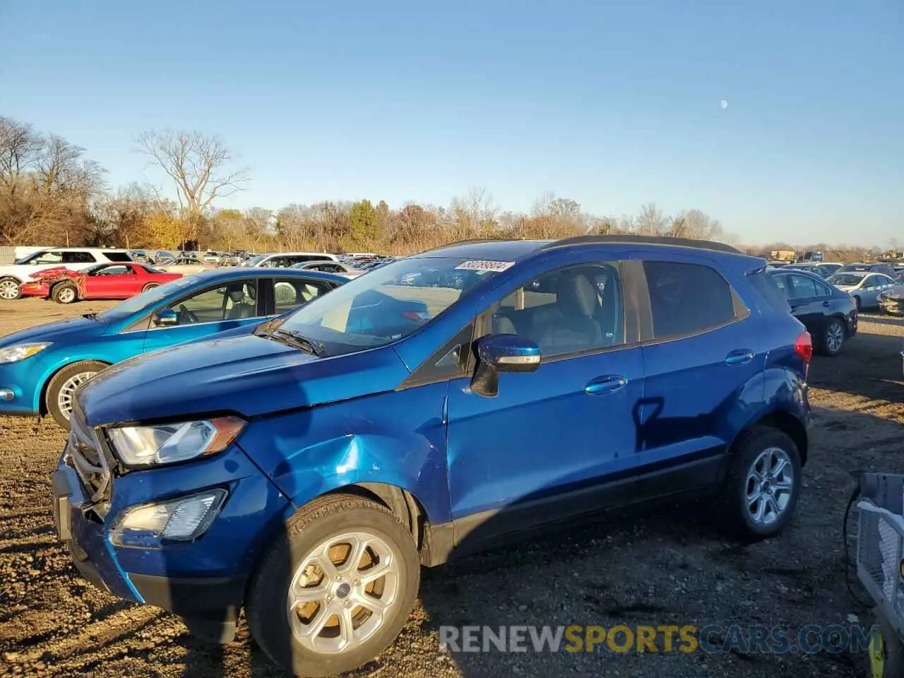 1 Photograph of a damaged car MAJ6S3GLXKC269166 FORD ECOSPORT 2019