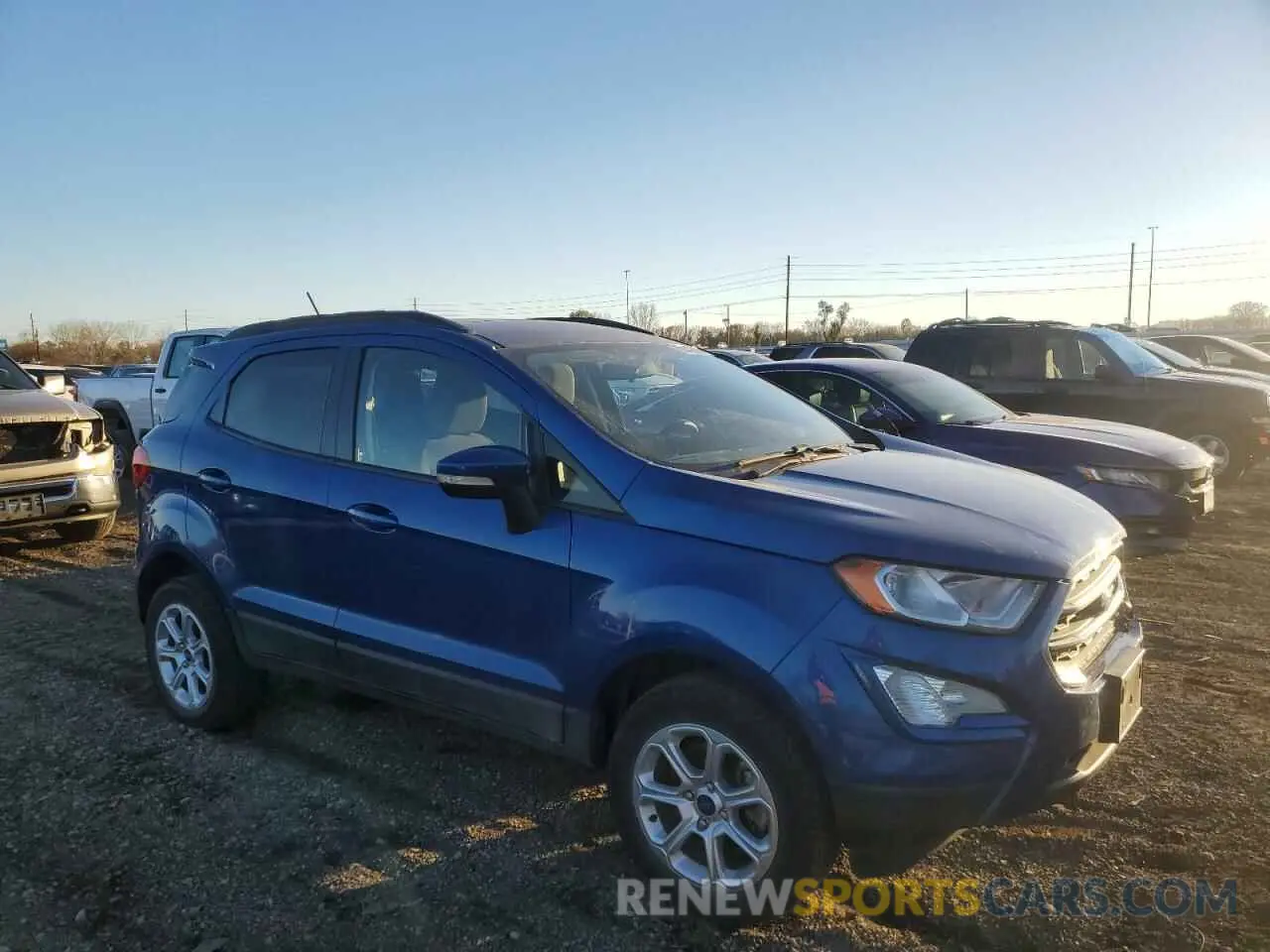 4 Photograph of a damaged car MAJ6S3GLXKC269166 FORD ECOSPORT 2019