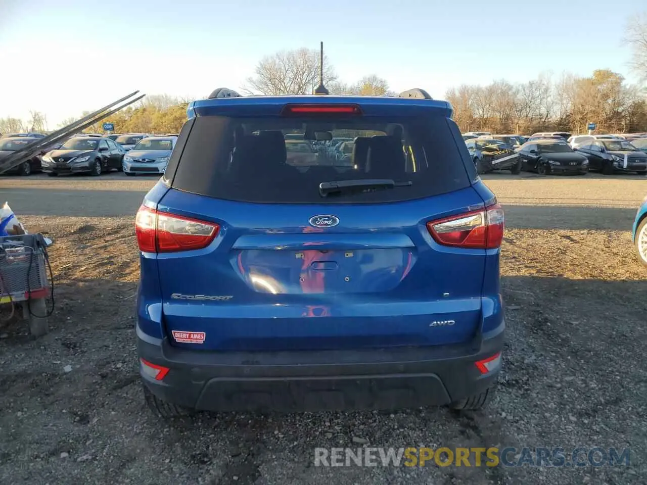 6 Photograph of a damaged car MAJ6S3GLXKC269166 FORD ECOSPORT 2019