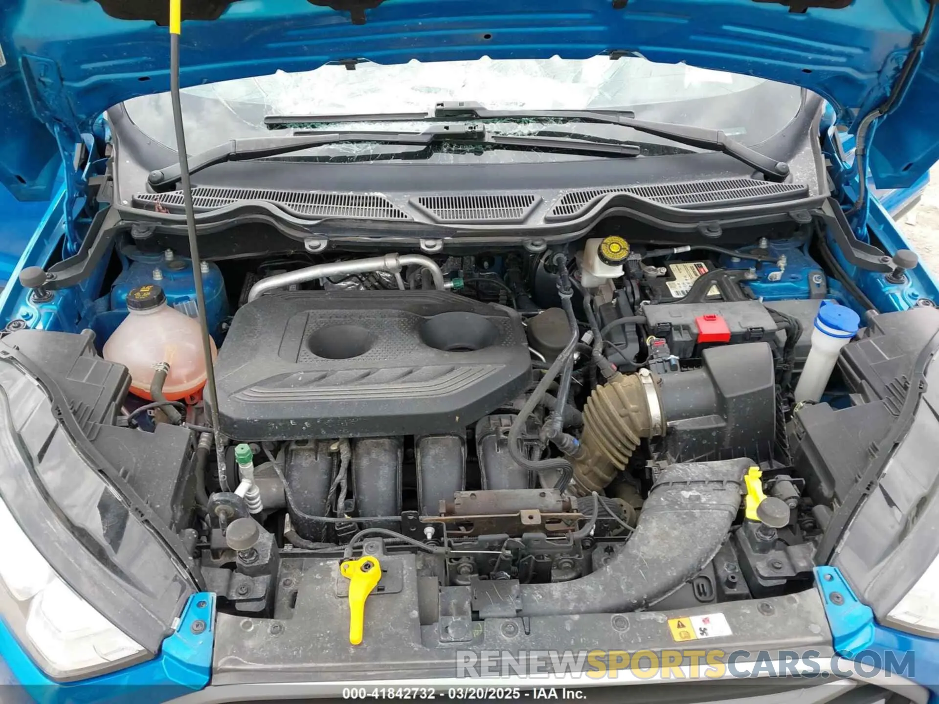 10 Photograph of a damaged car MAJ6S3GLXKC276831 FORD ECOSPORT 2019