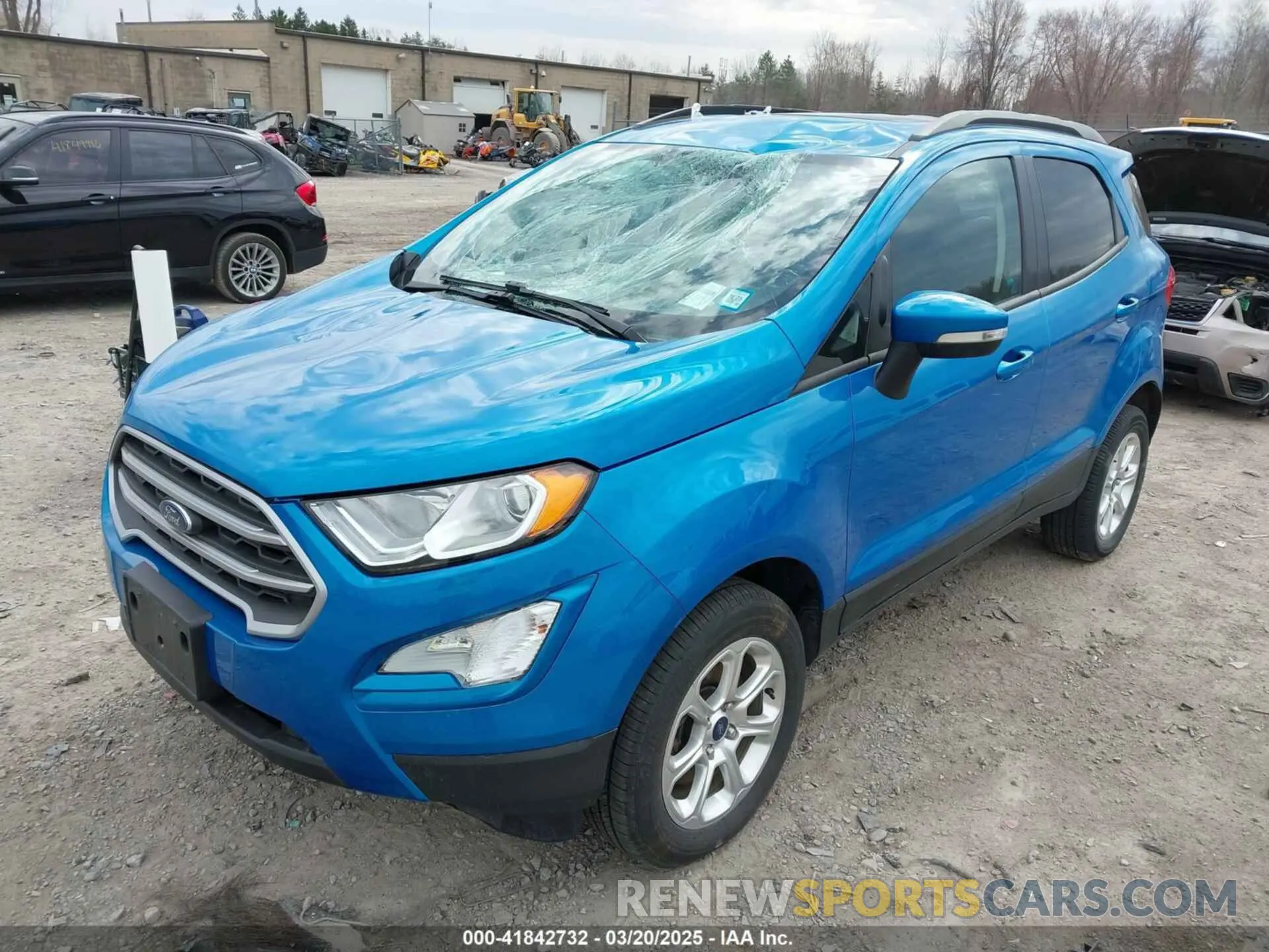 2 Photograph of a damaged car MAJ6S3GLXKC276831 FORD ECOSPORT 2019