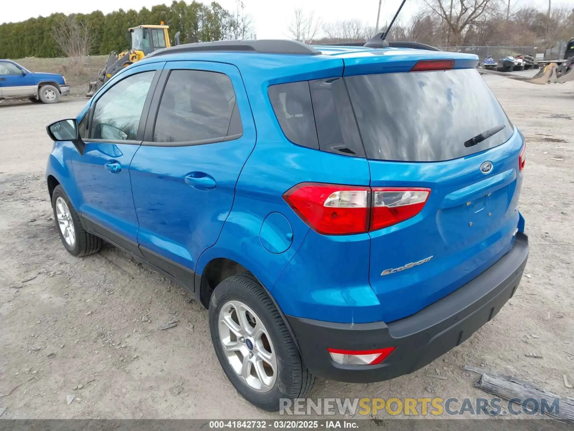 3 Photograph of a damaged car MAJ6S3GLXKC276831 FORD ECOSPORT 2019