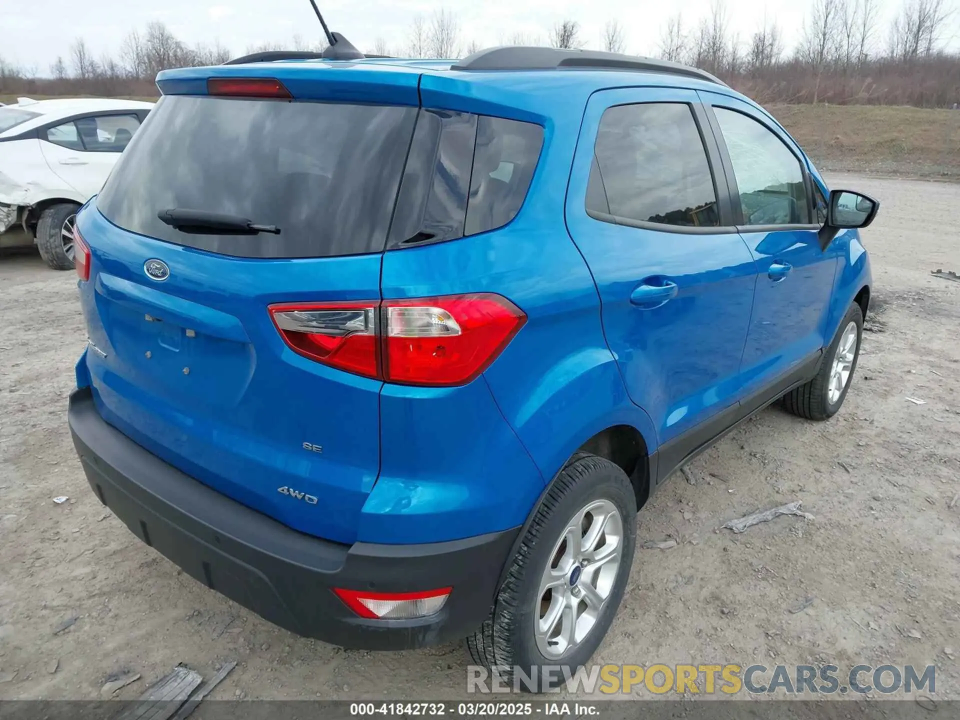 4 Photograph of a damaged car MAJ6S3GLXKC276831 FORD ECOSPORT 2019