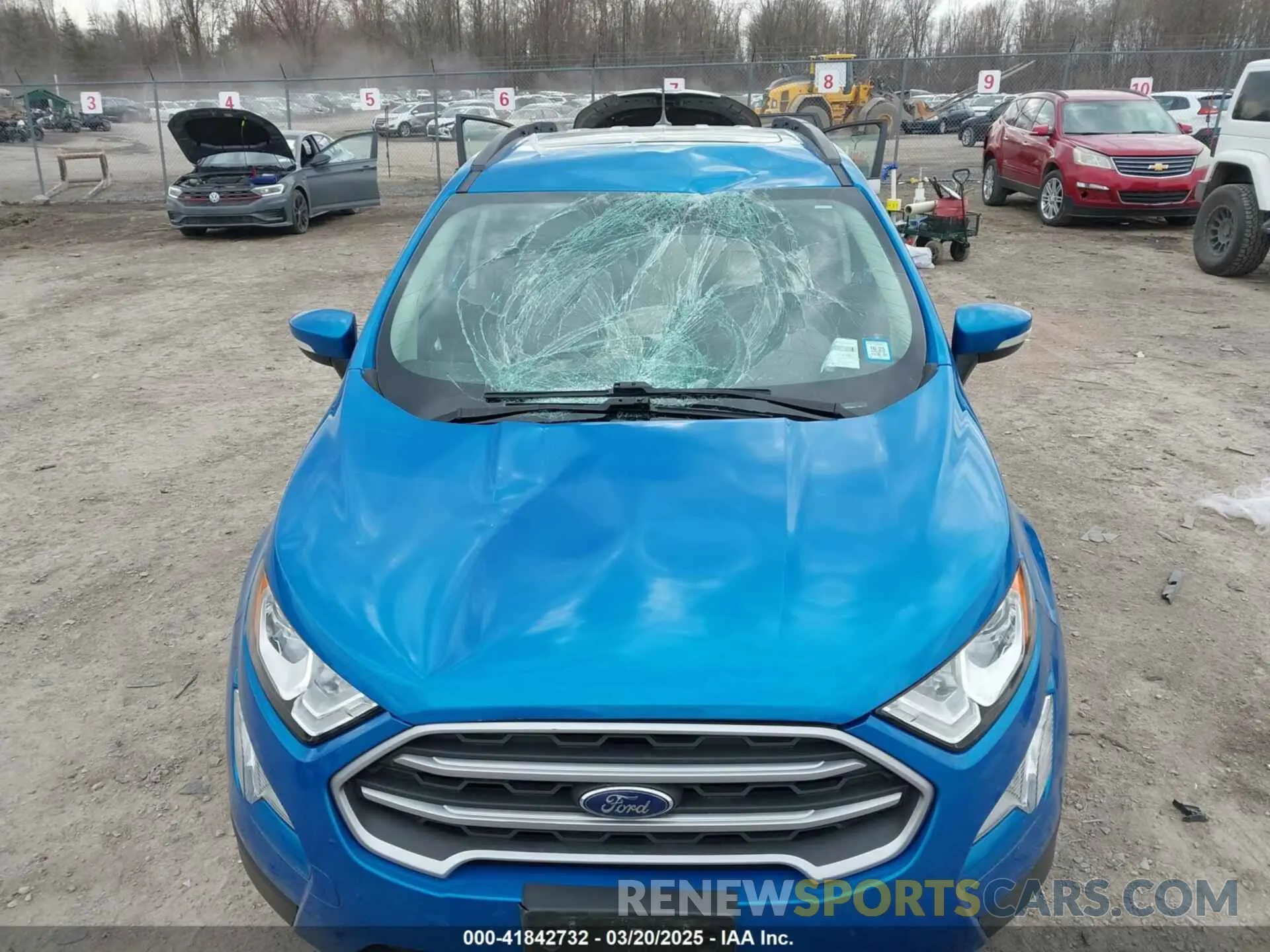 6 Photograph of a damaged car MAJ6S3GLXKC276831 FORD ECOSPORT 2019