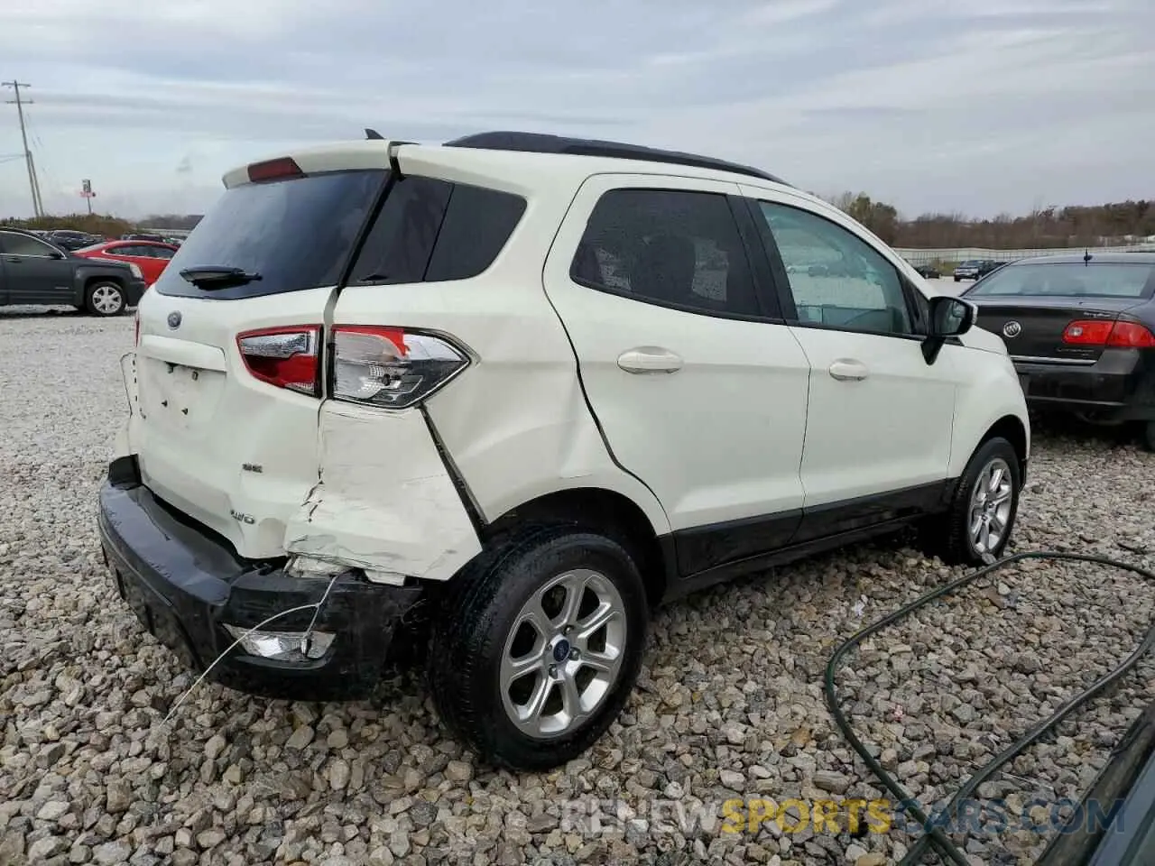 3 Photograph of a damaged car MAJ6S3GLXKC284394 FORD ECOSPORT 2019