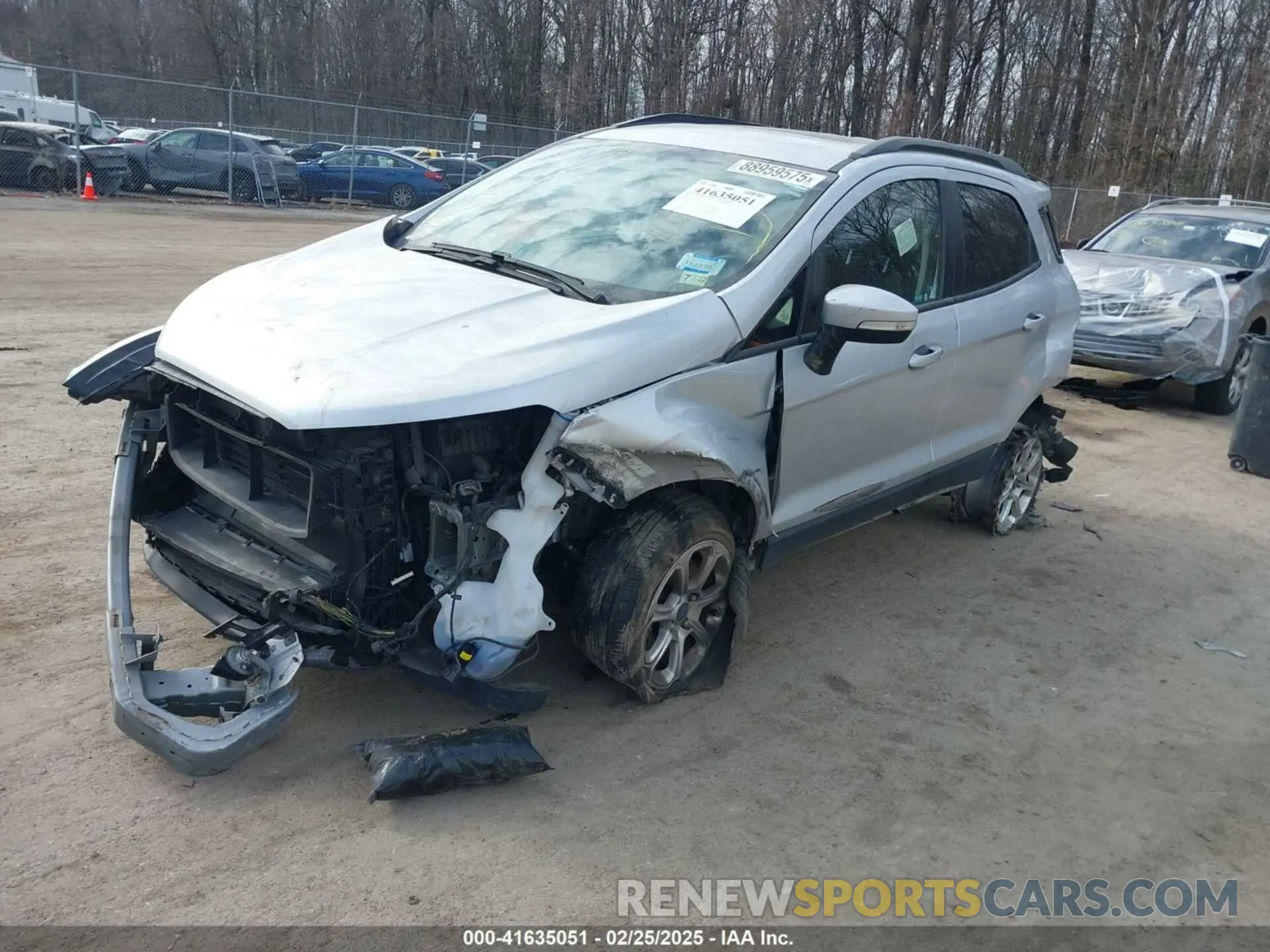 2 Photograph of a damaged car MAJ6S3GLXKC287084 FORD ECOSPORT 2019