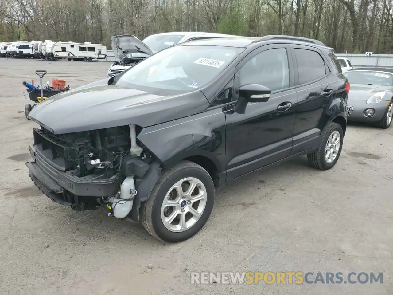 1 Photograph of a damaged car MAJ6S3GLXKC301243 FORD ECOSPORT 2019