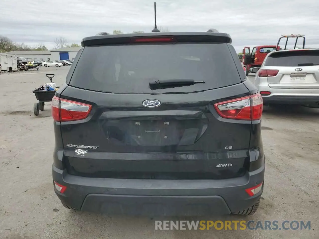 6 Photograph of a damaged car MAJ6S3GLXKC301243 FORD ECOSPORT 2019