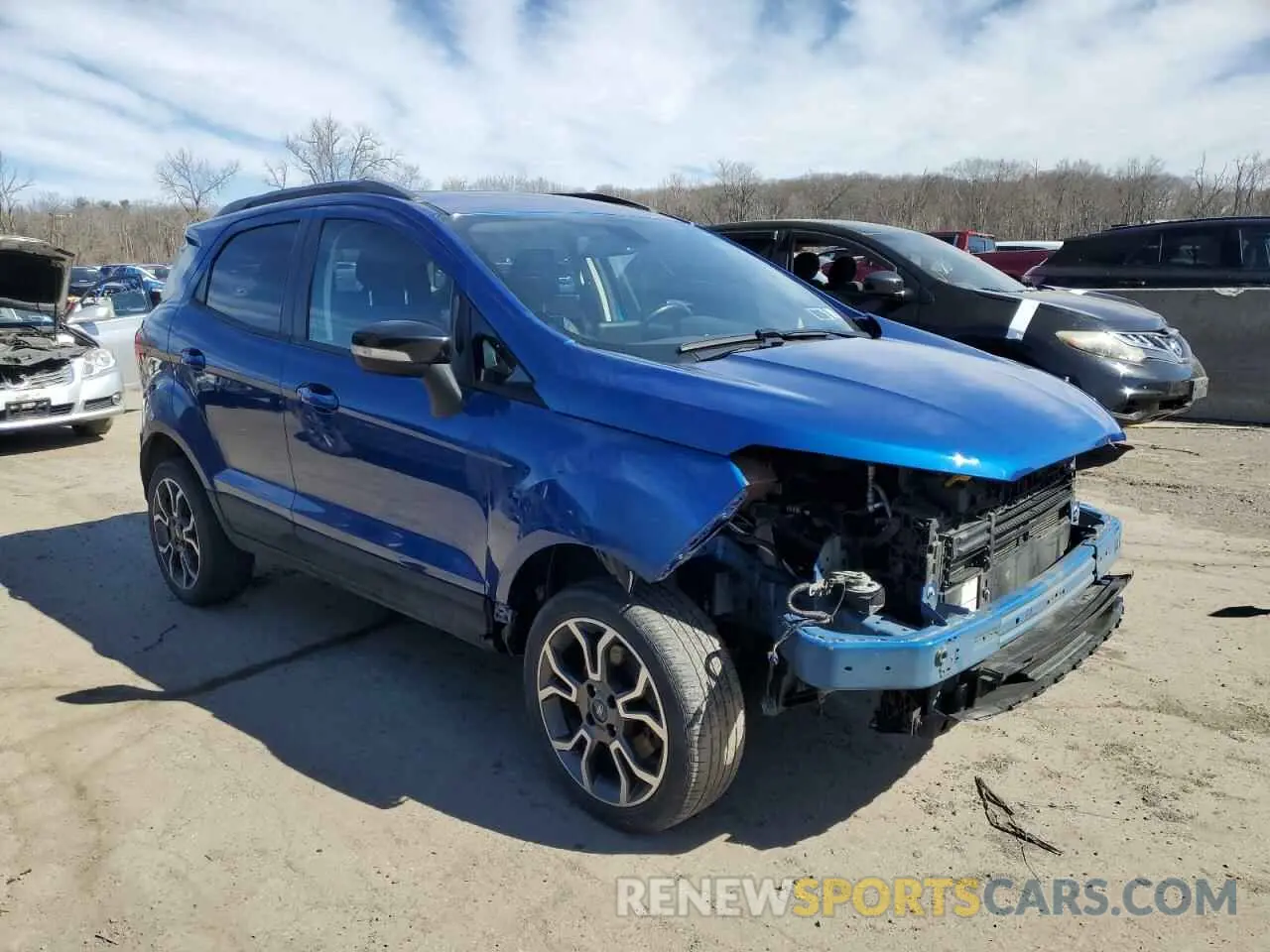 4 Photograph of a damaged car MAJ6S3JL0KC257181 FORD ECOSPORT 2019
