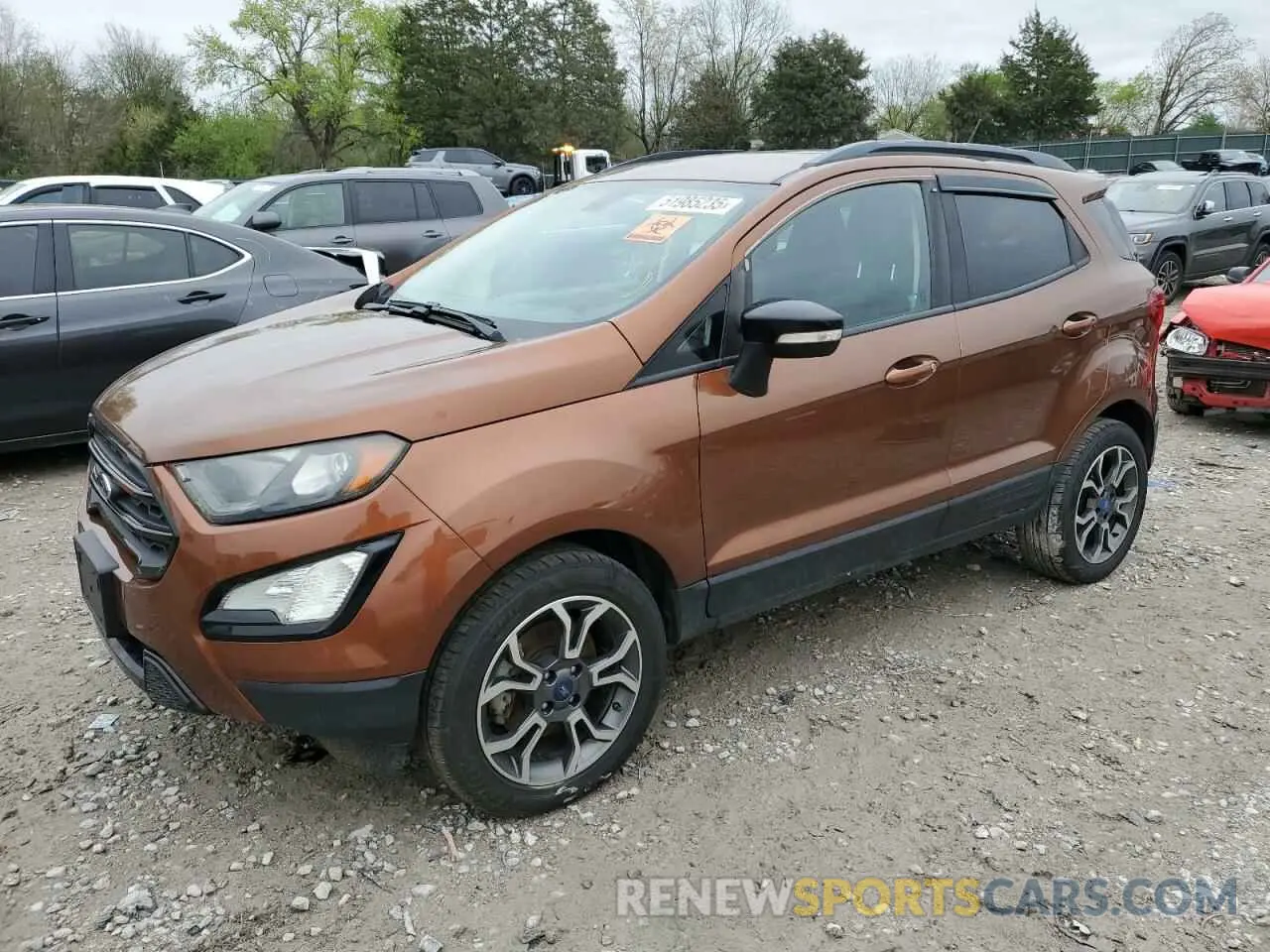 1 Photograph of a damaged car MAJ6S3JL1KC254371 FORD ECOSPORT 2019