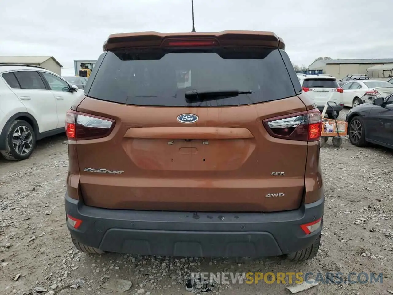 6 Photograph of a damaged car MAJ6S3JL1KC254371 FORD ECOSPORT 2019