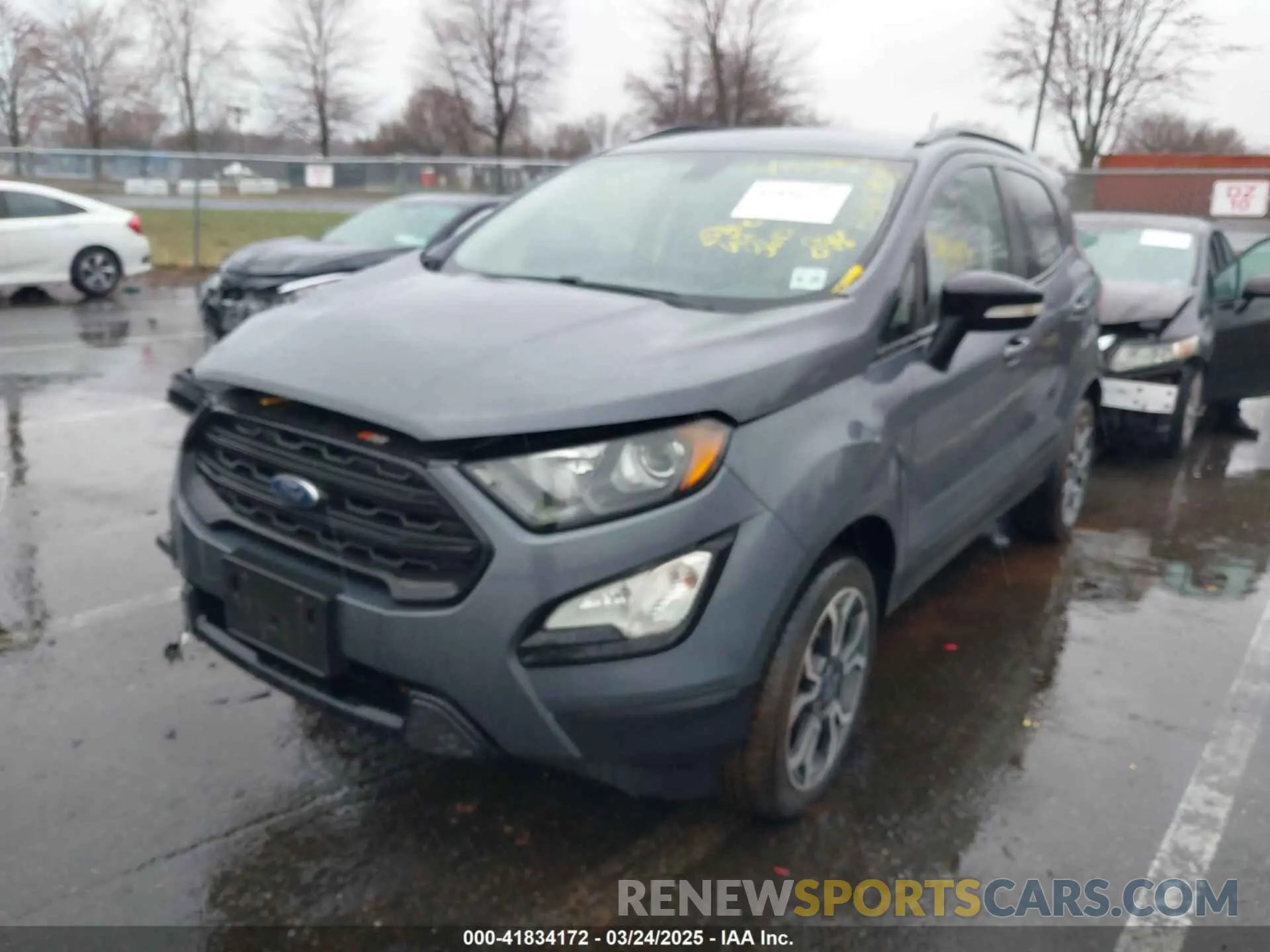 2 Photograph of a damaged car MAJ6S3JL2KC254718 FORD ECOSPORT 2019