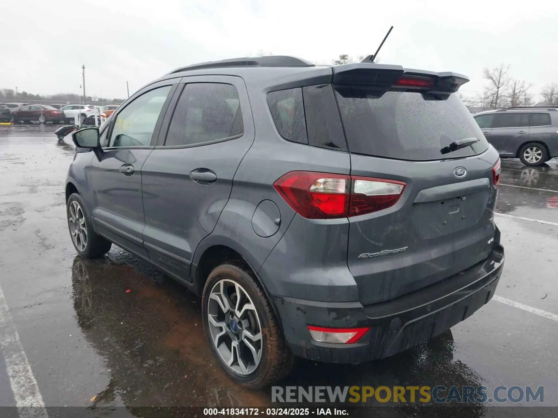 3 Photograph of a damaged car MAJ6S3JL2KC254718 FORD ECOSPORT 2019